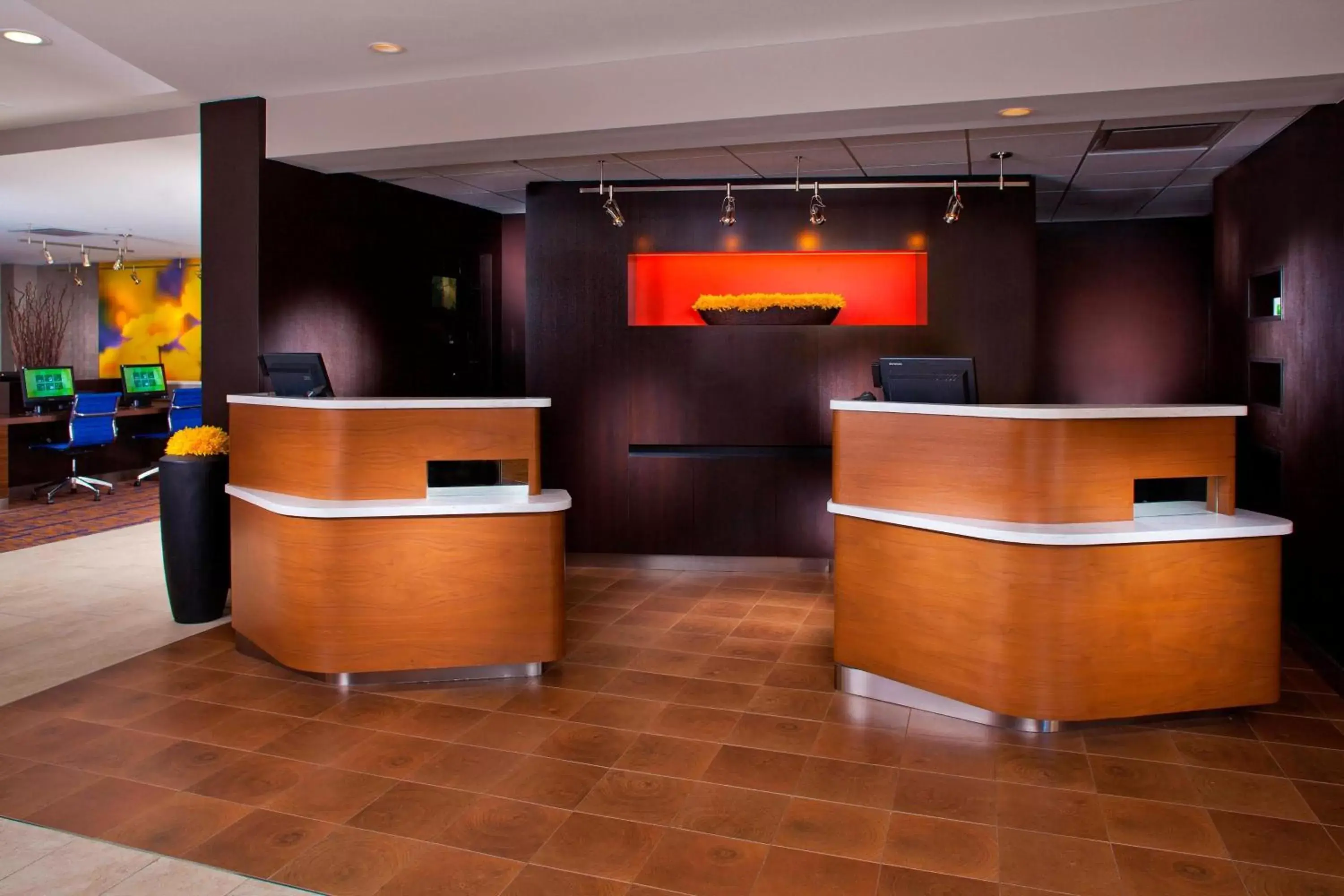 Property building, Lobby/Reception in Courtyard by Marriott Little Rock West