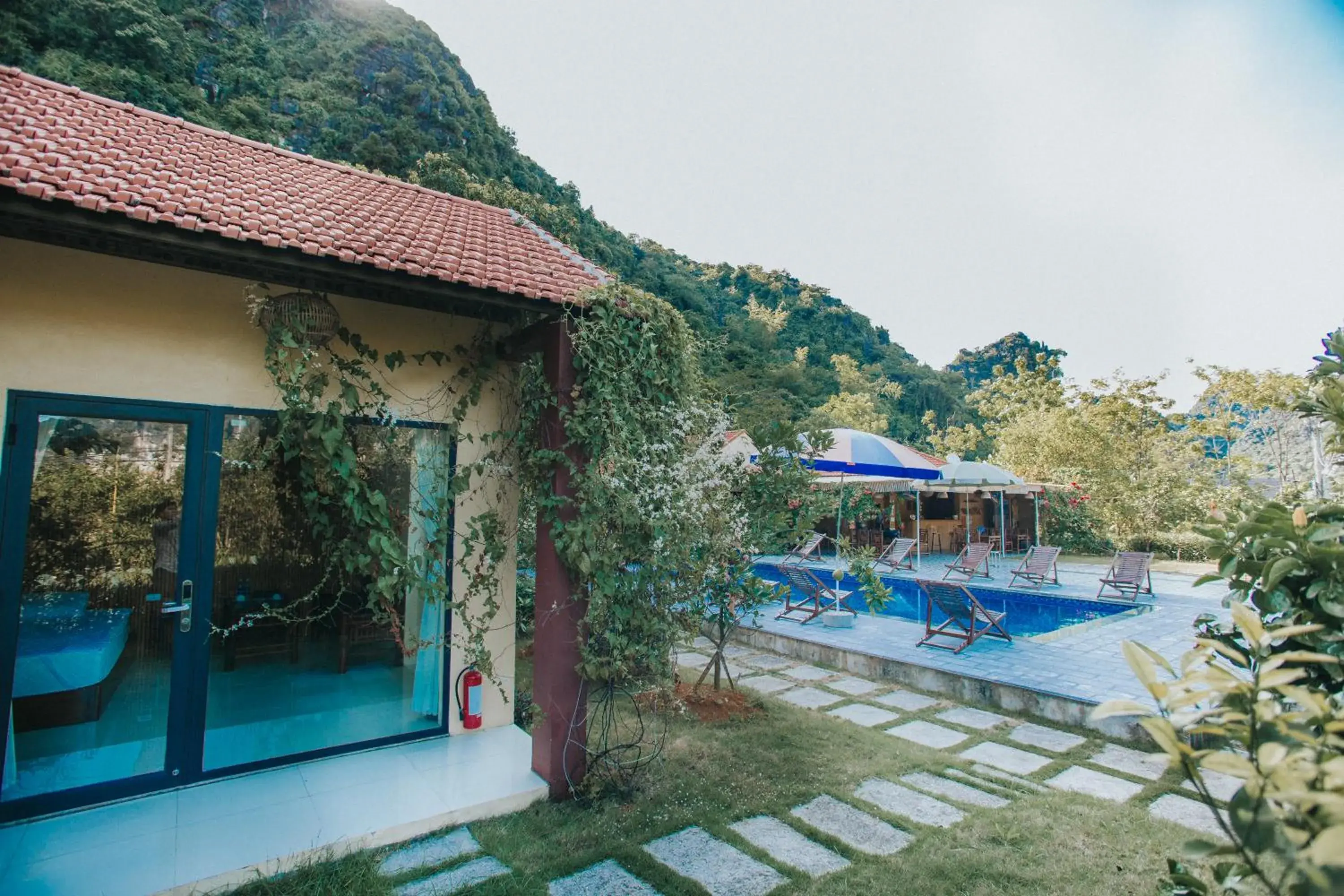 Garden, Swimming Pool in Trang An Retreat