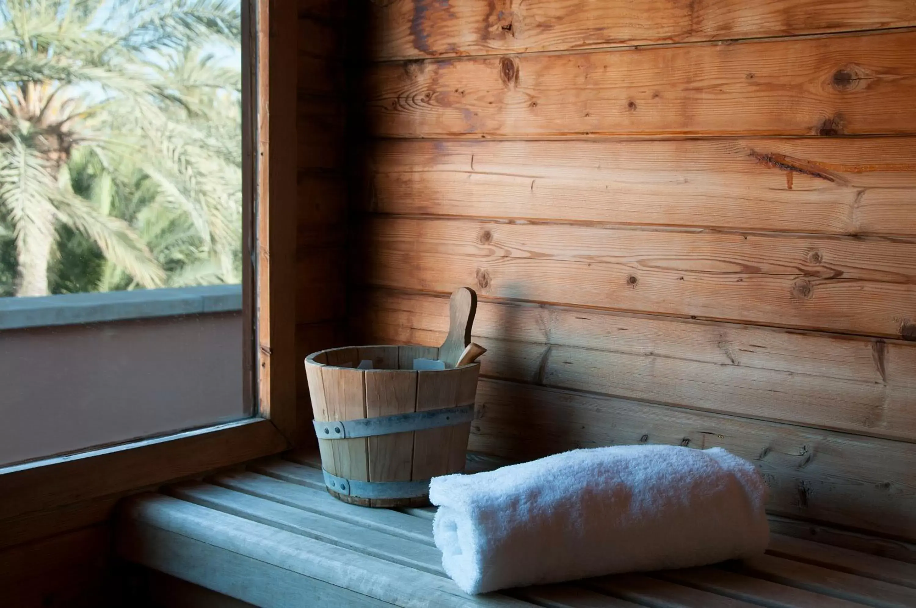 Sauna in Jardín Milenio