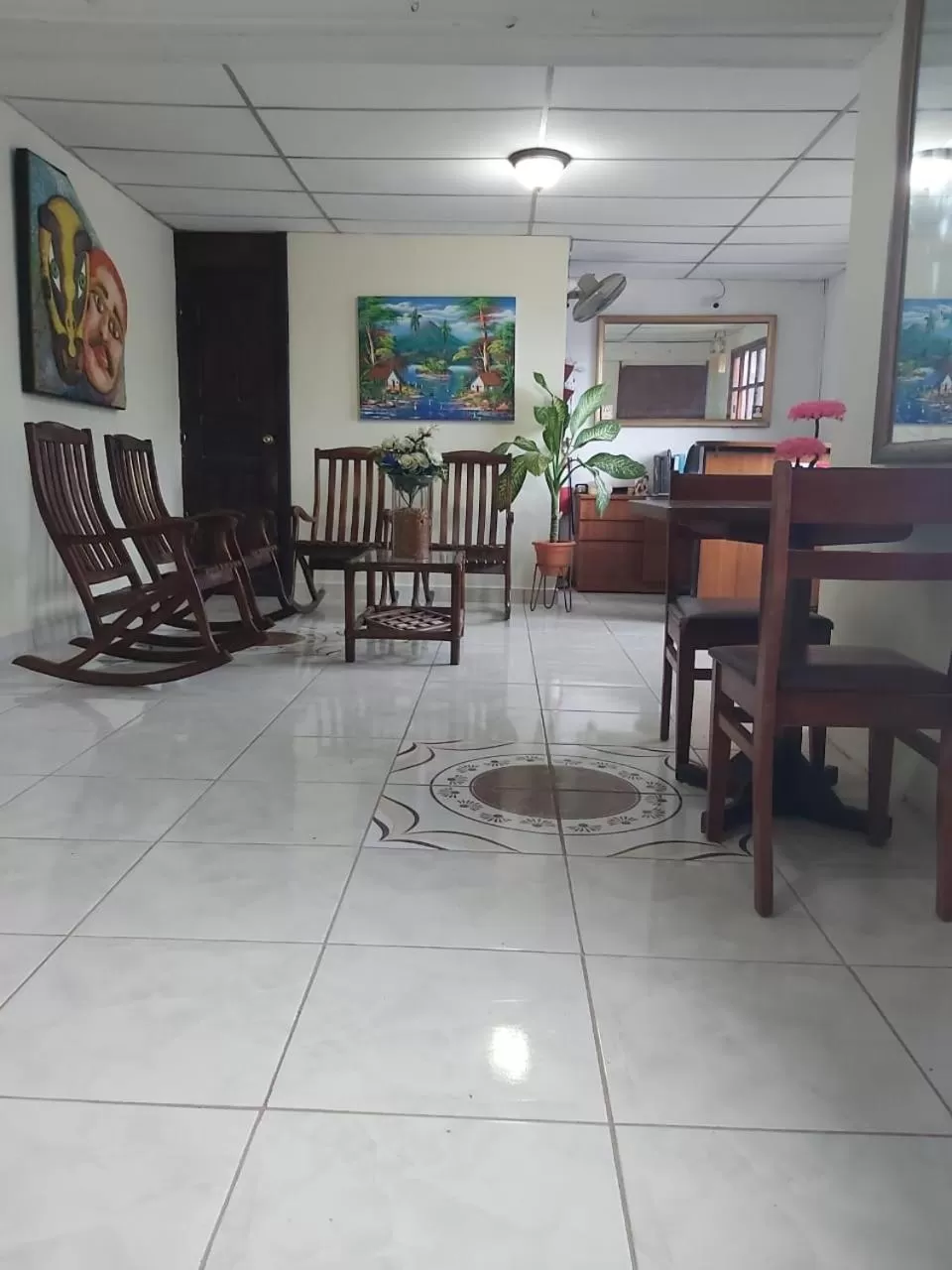 Lobby or reception in Hotel Villa Angelo