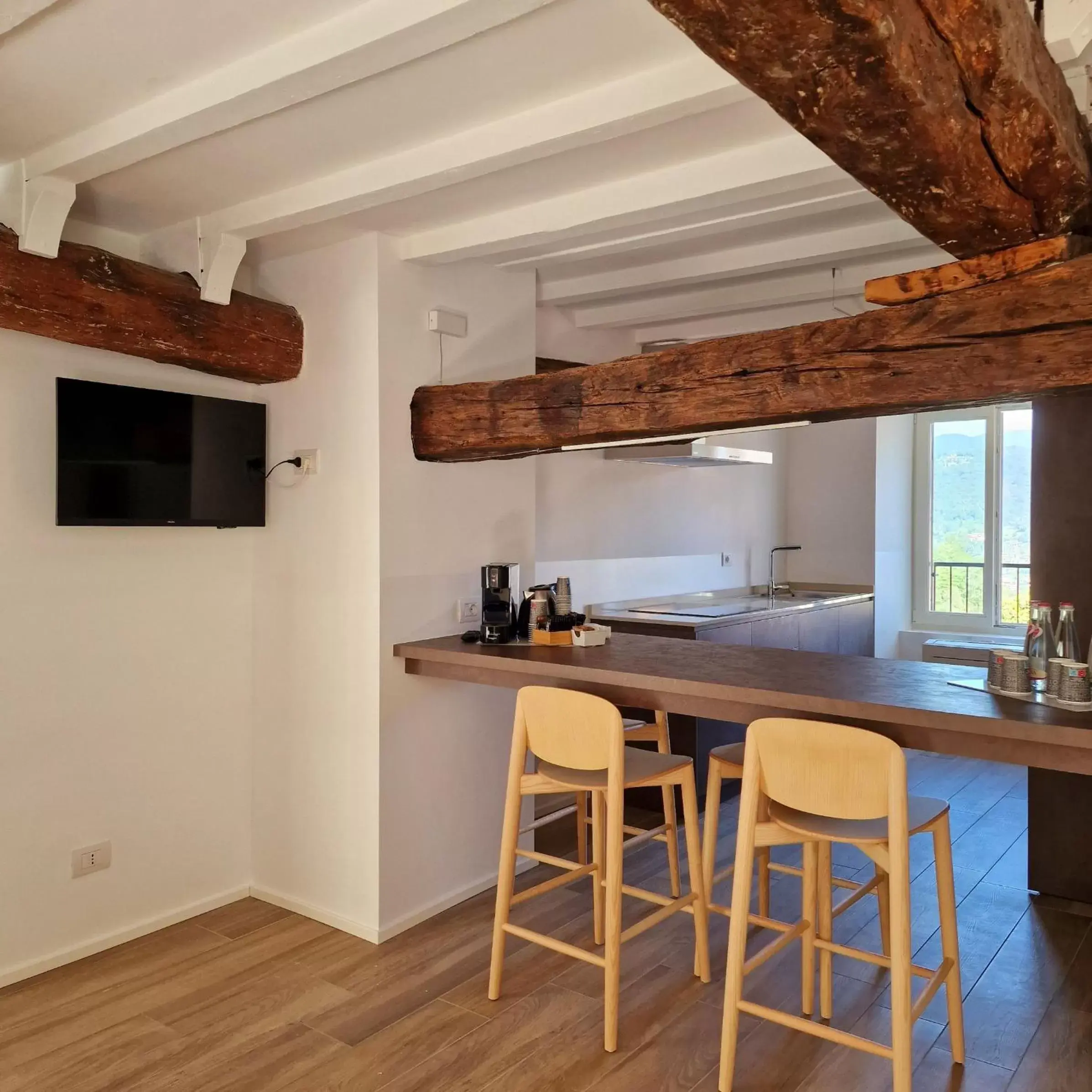 Dining area, Kitchen/Kitchenette in Locanda Mimmo