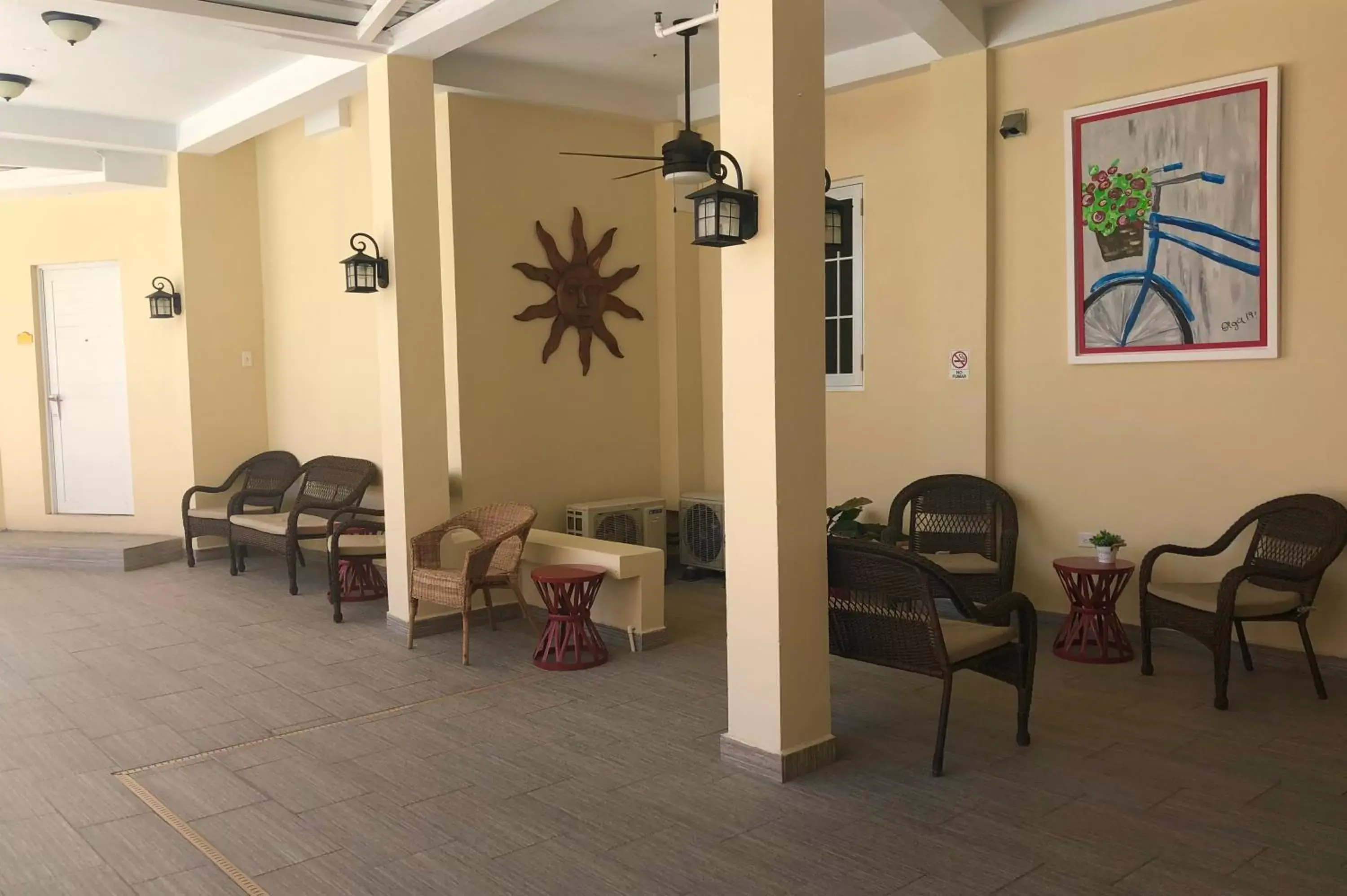 Balcony/Terrace, Seating Area in Hotel Villa del Sol