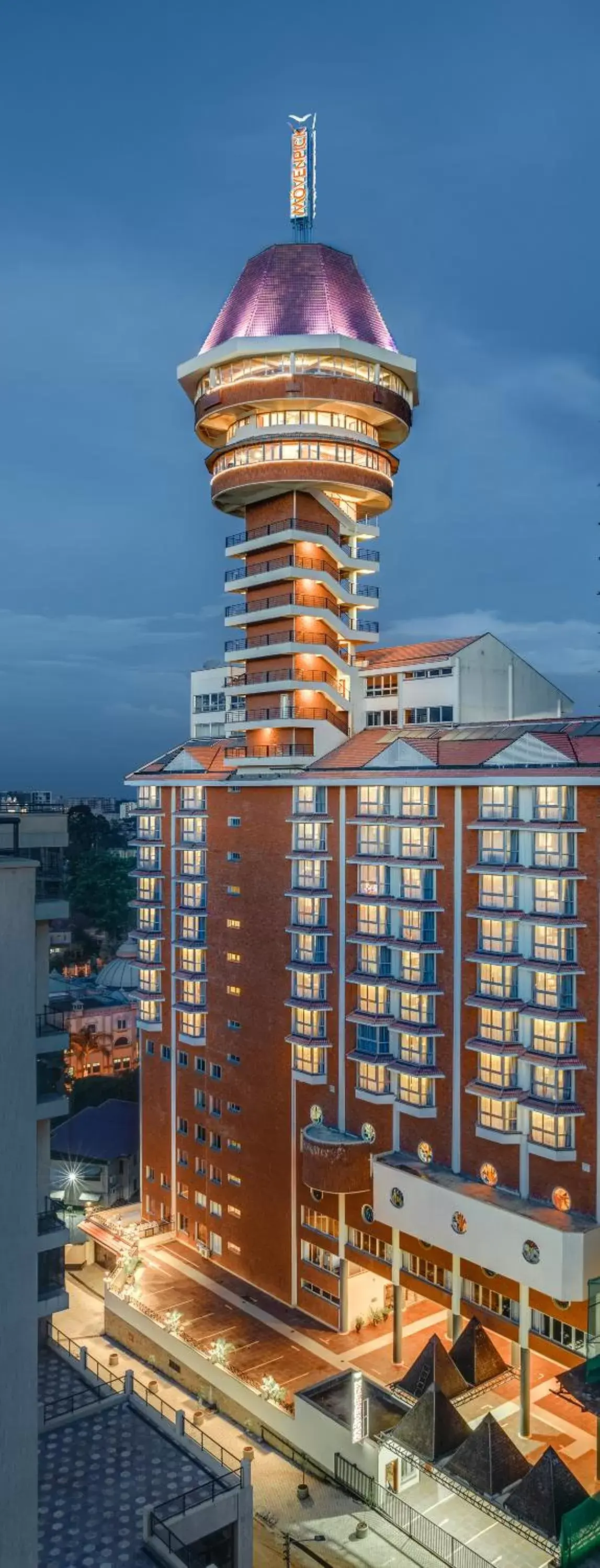 Property building in Mövenpick Hotel & Residences Nairobi