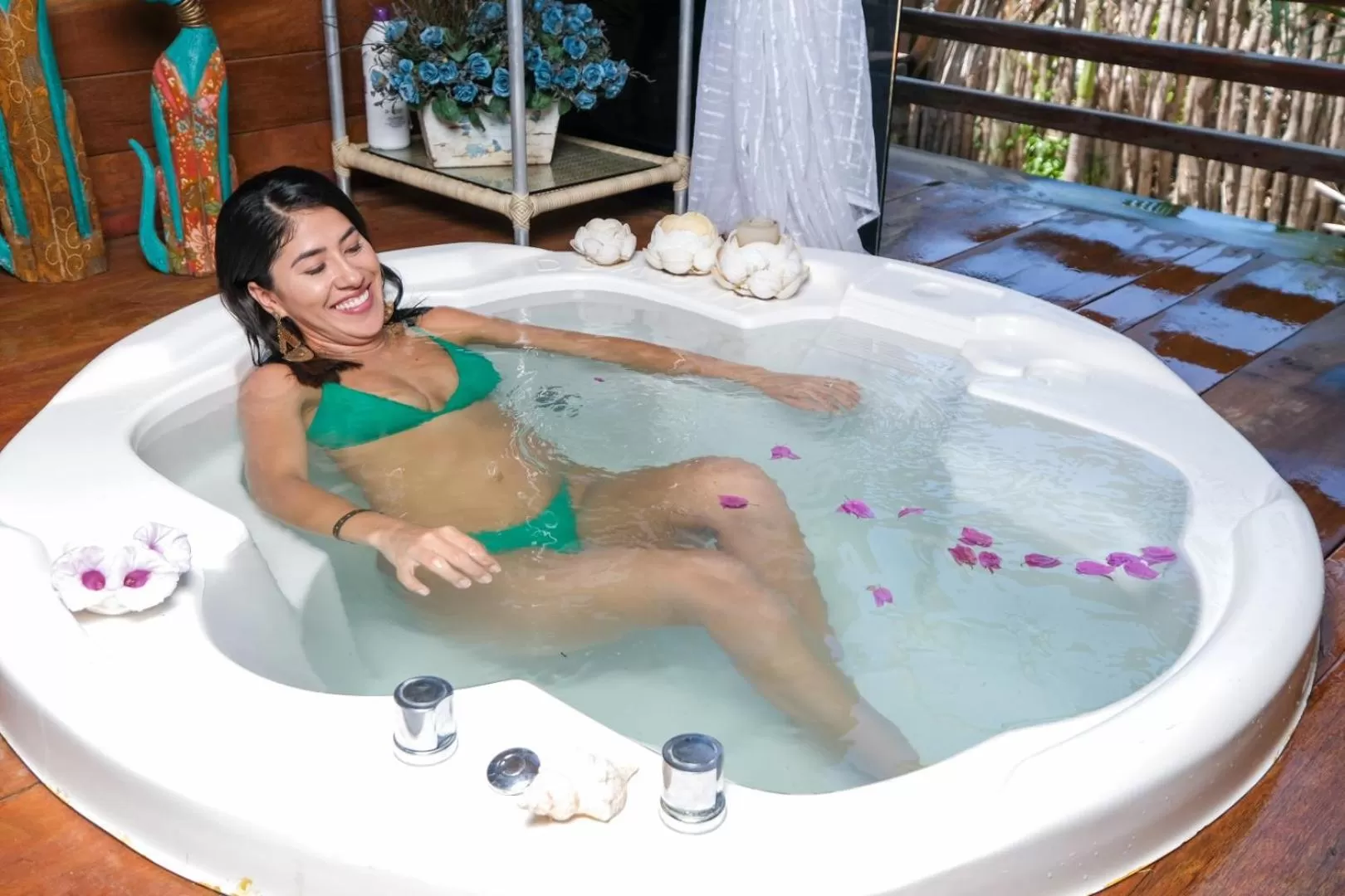 People in Carnaubinha Praia Resort