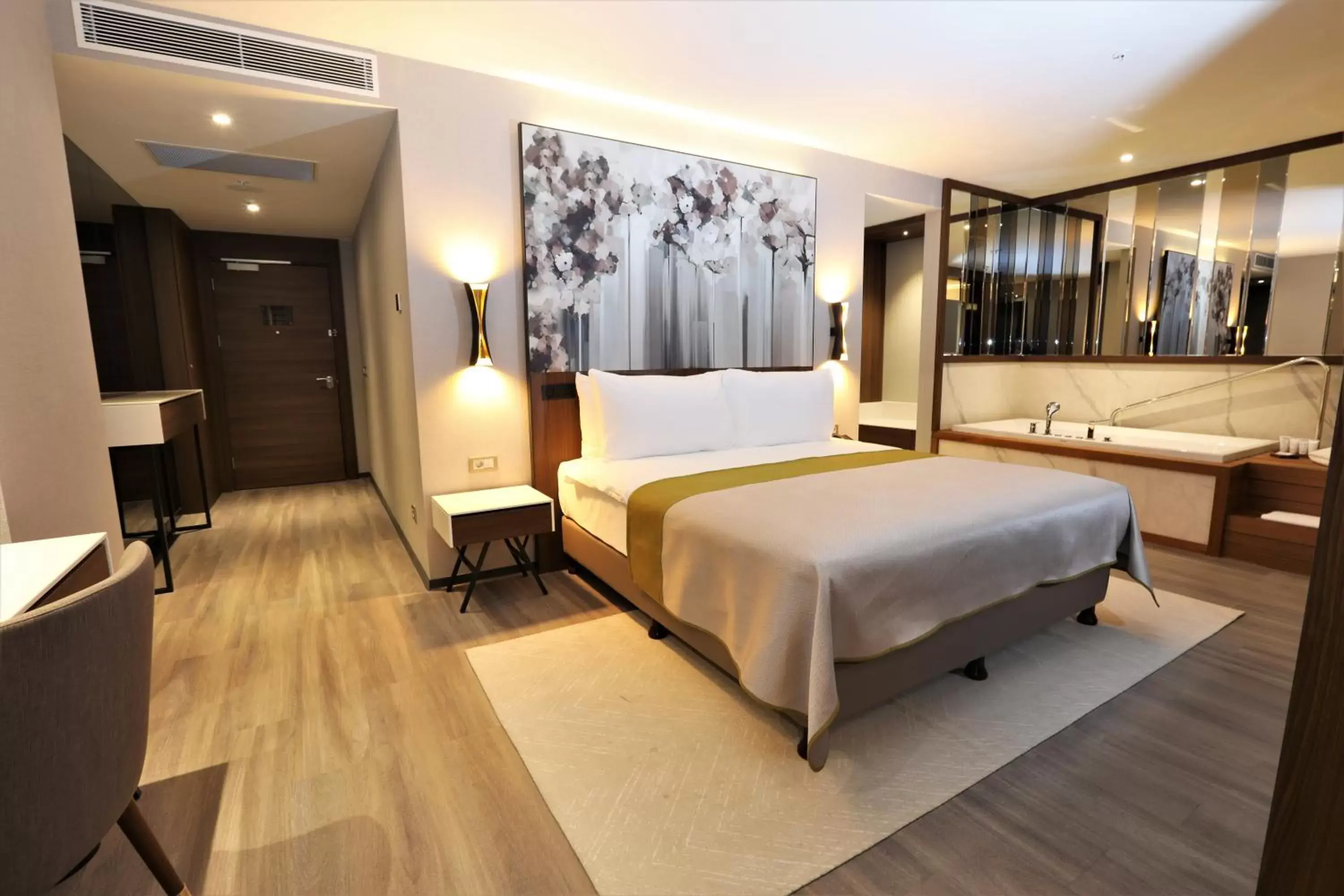 Bedroom in Limak Skopje Luxury Hotel