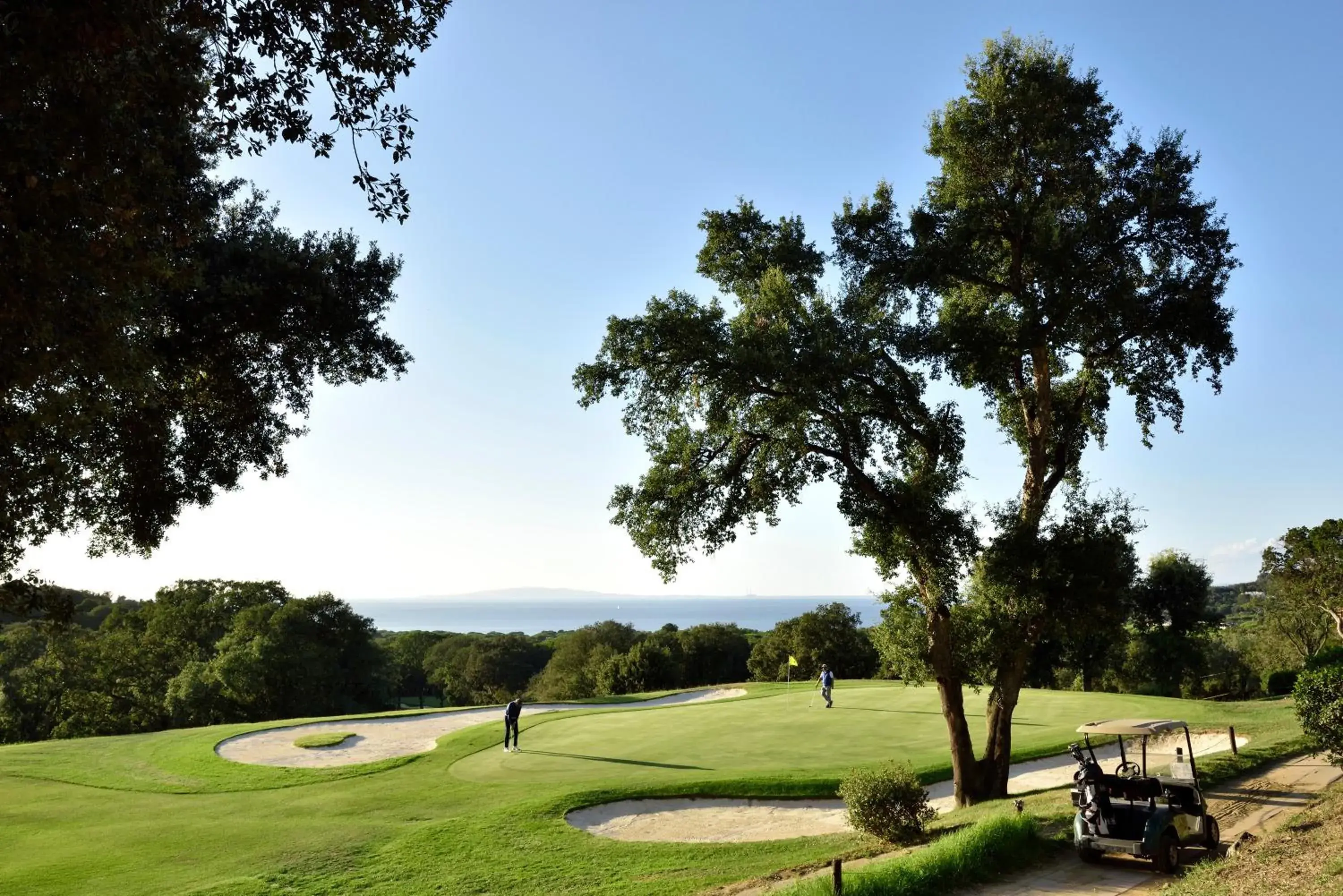 Golfcourse, Golf in Golf Hotel Punta Ala