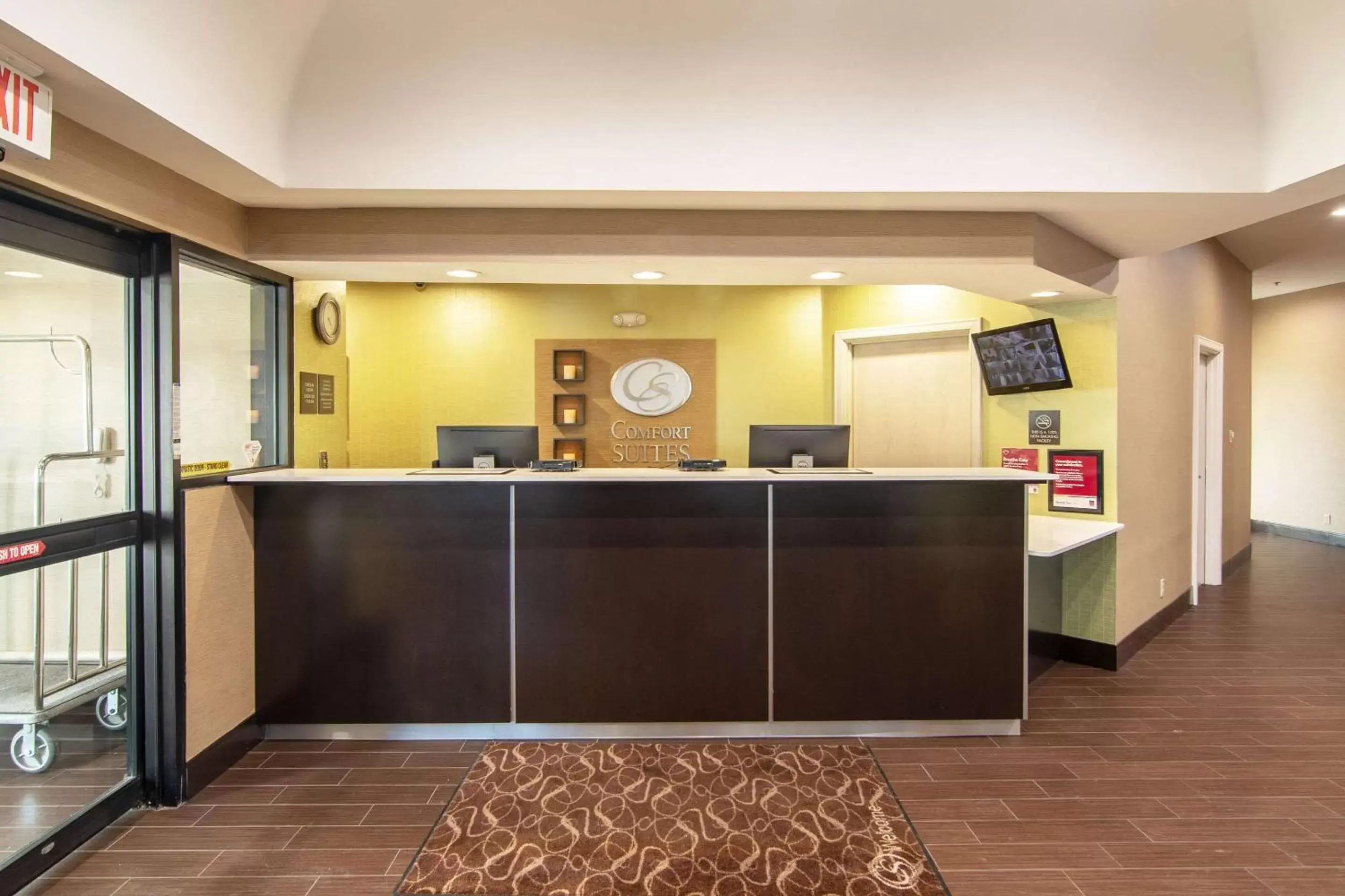 Lobby or reception, Lobby/Reception in Comfort Suites NW Dallas Near Love Field