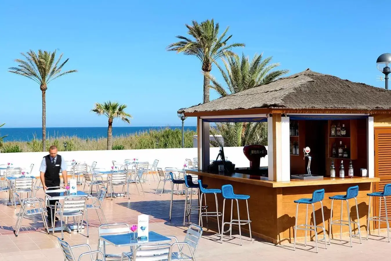 Balcony/Terrace, Lounge/Bar in Hotel Playas de Guardamar