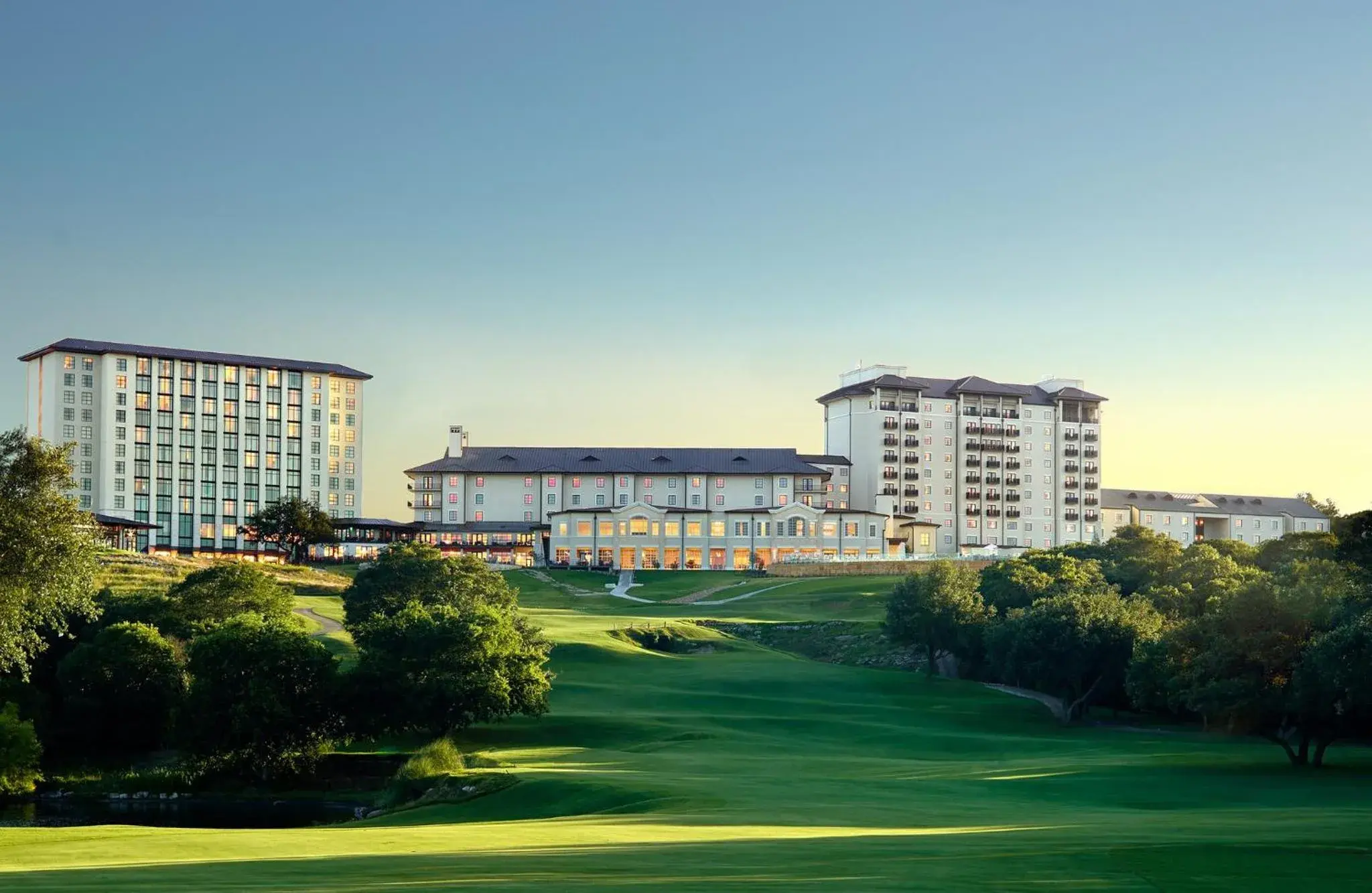 Golfcourse, Property Building in Omni Barton Creek Resort and Spa Austin