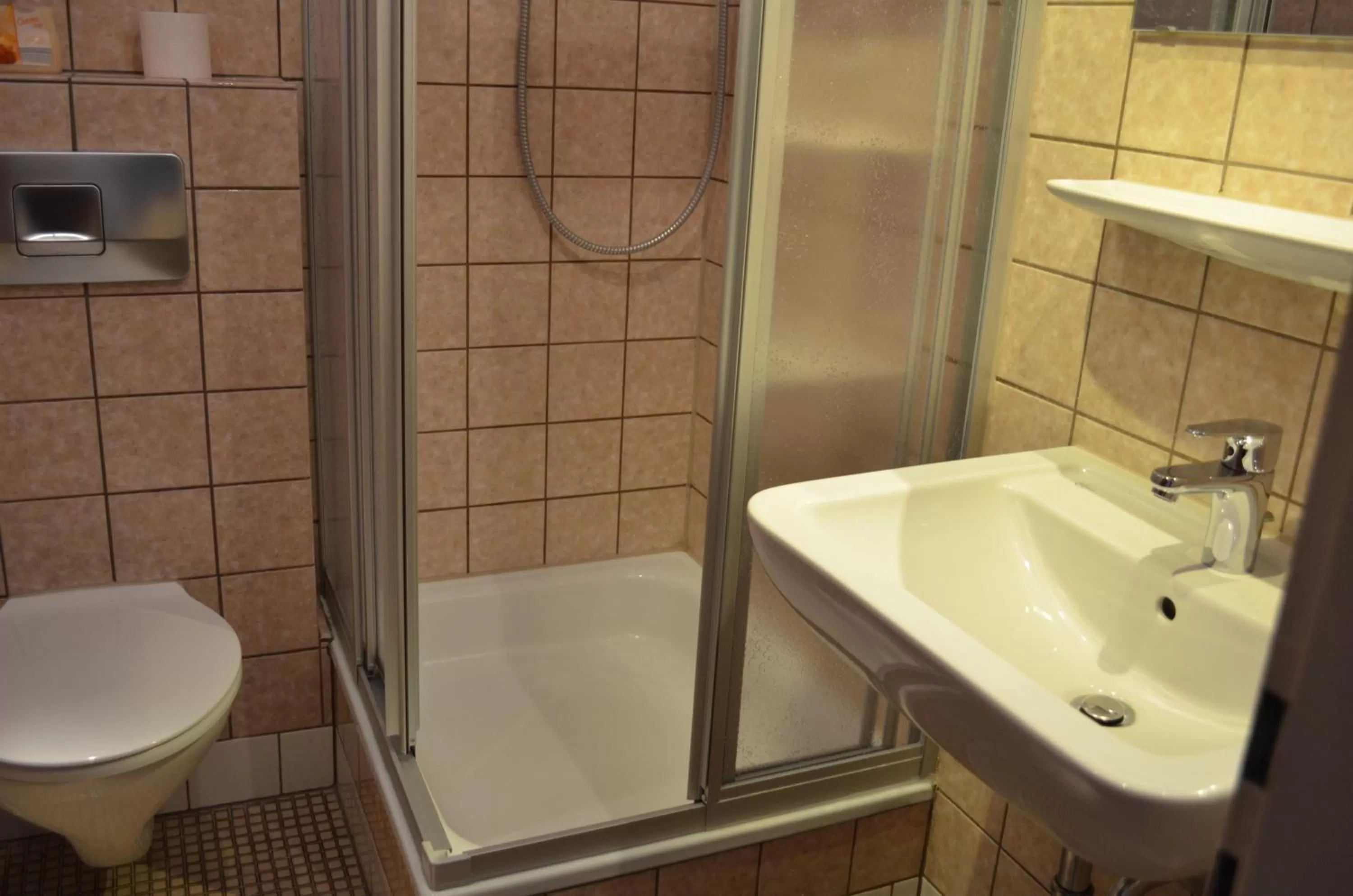 Bathroom in Alte Post - Hotel Am Rhein-Ufer Laufenburg