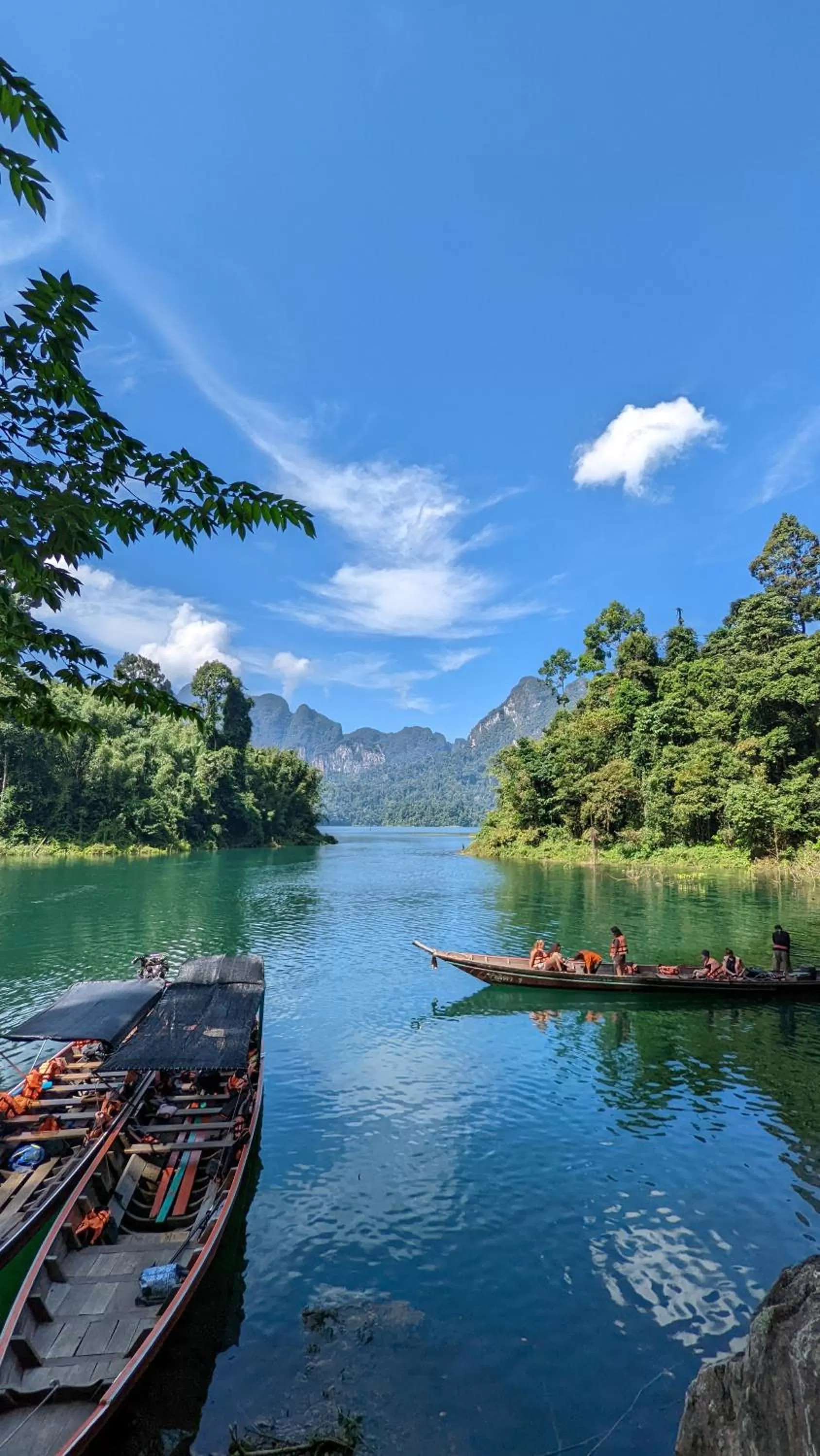 Natural landscape in Khao Sok River & Jungle Resort
