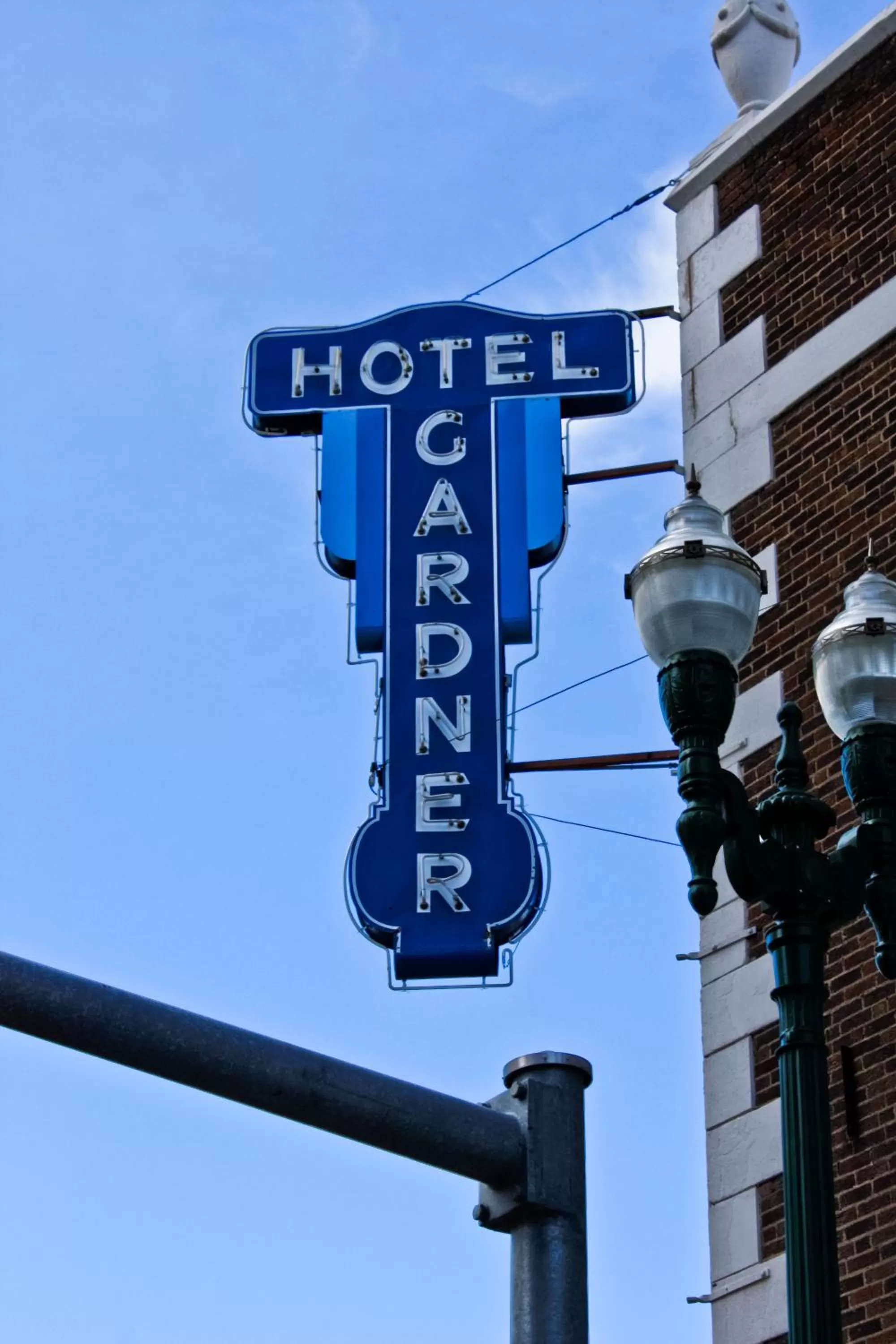 Property logo or sign in Gardner Hotel & Hostel