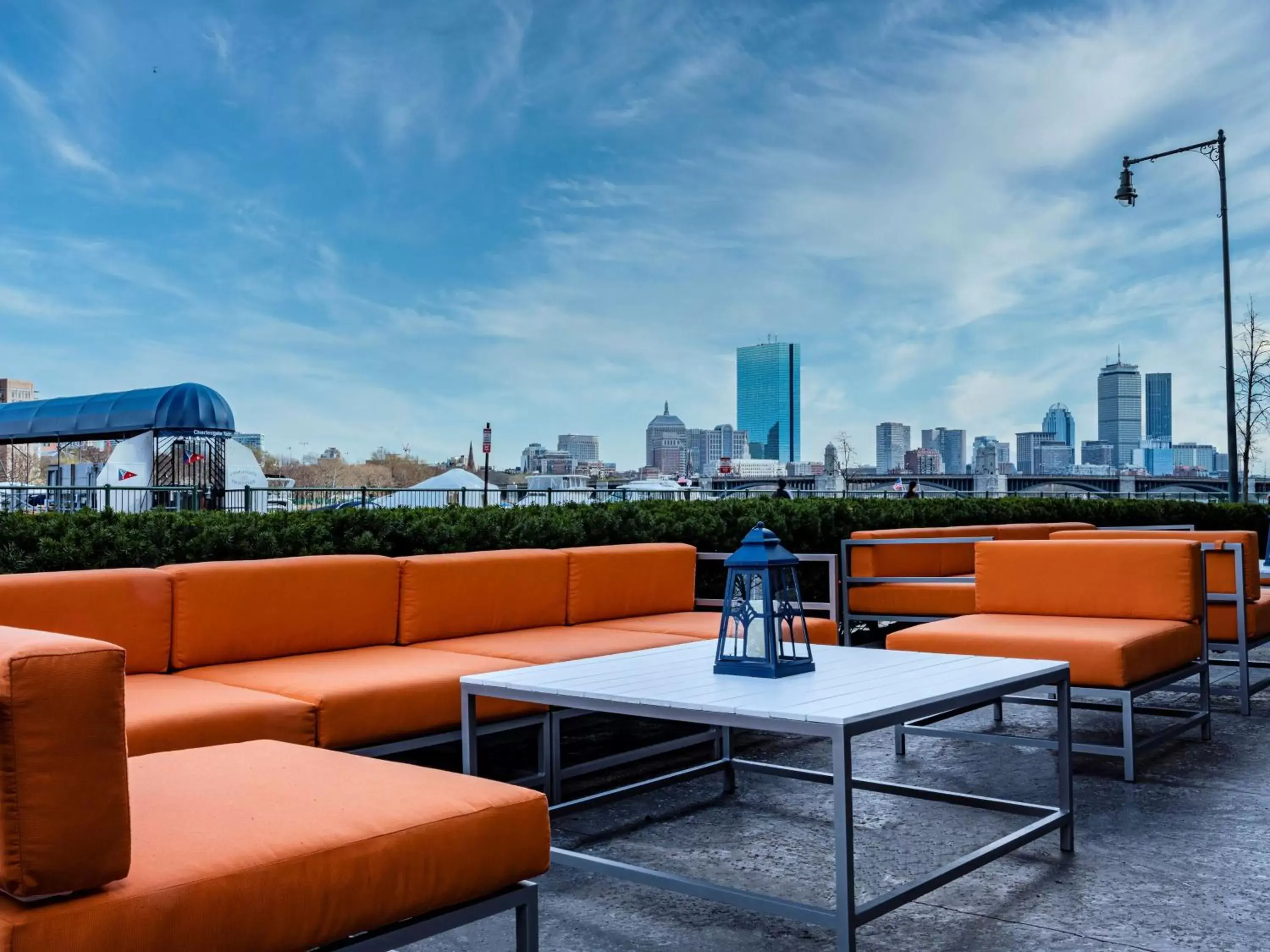 Patio in The Royal Sonesta Boston