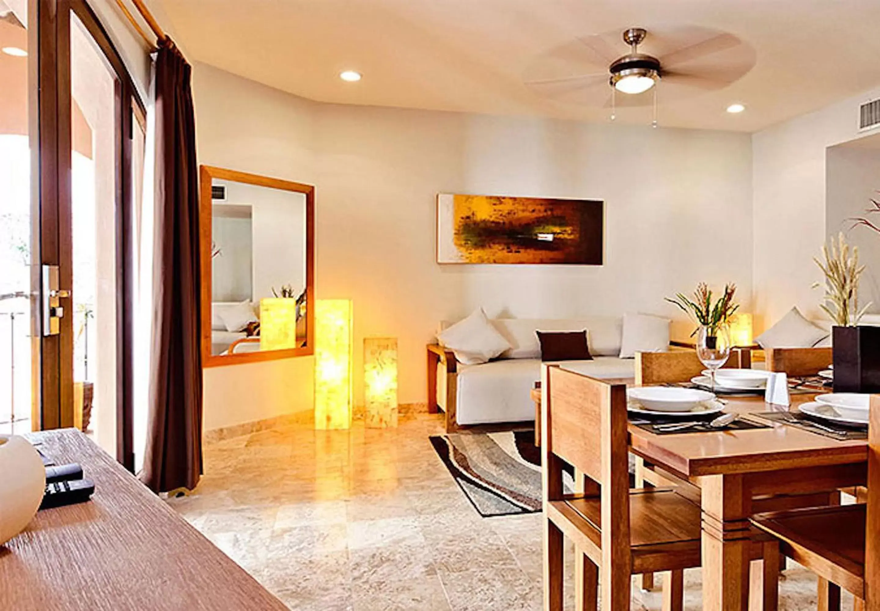 Living room in Acanto Hotel Playa del Carmen, Trademark Collection by Wyndham