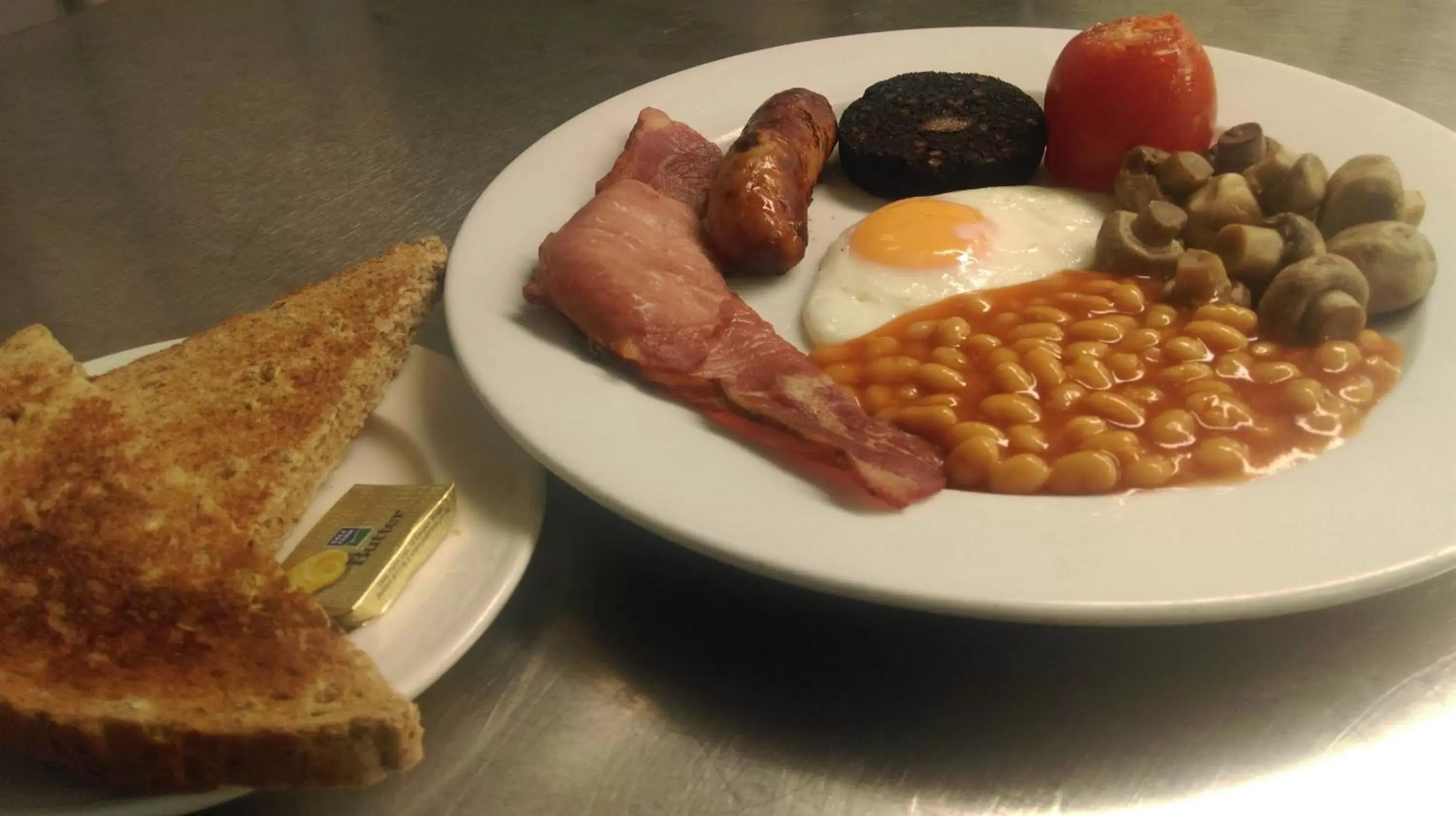 Food close-up in The Blenheim Buttery Food close-up in The Blenheim Buttery