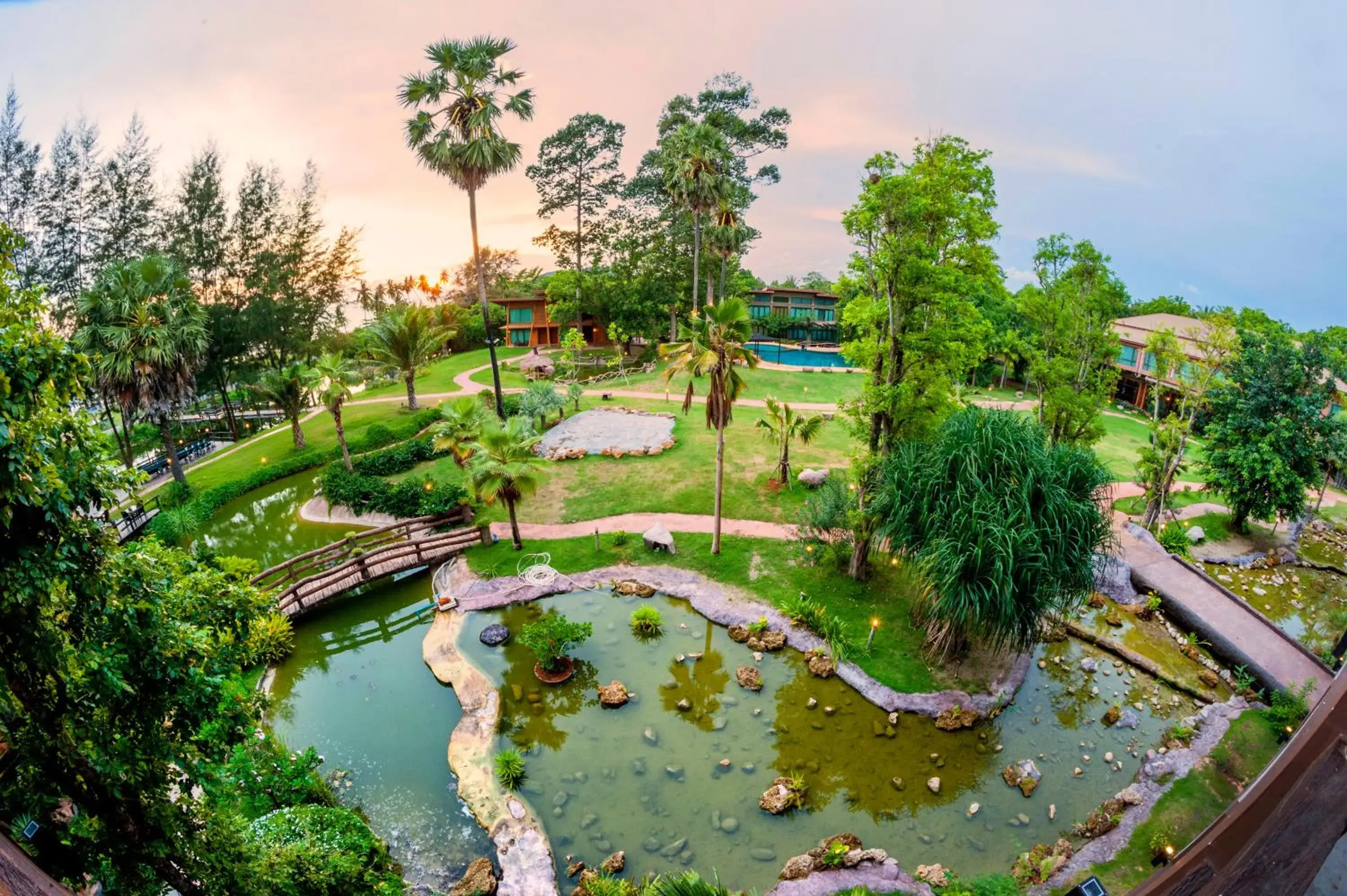 Bird's-eye View in Blues River Resort