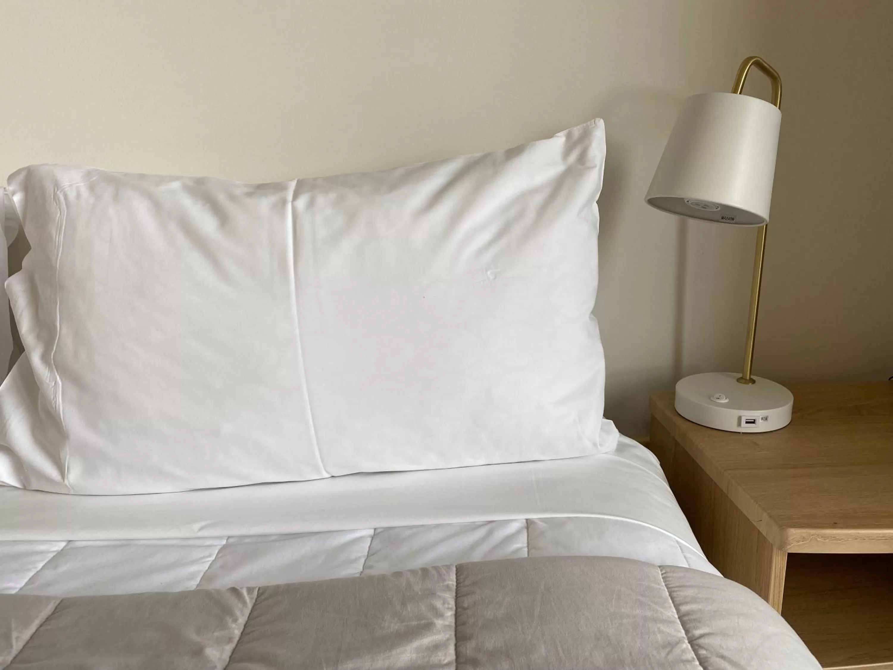 Bed in Motel On York