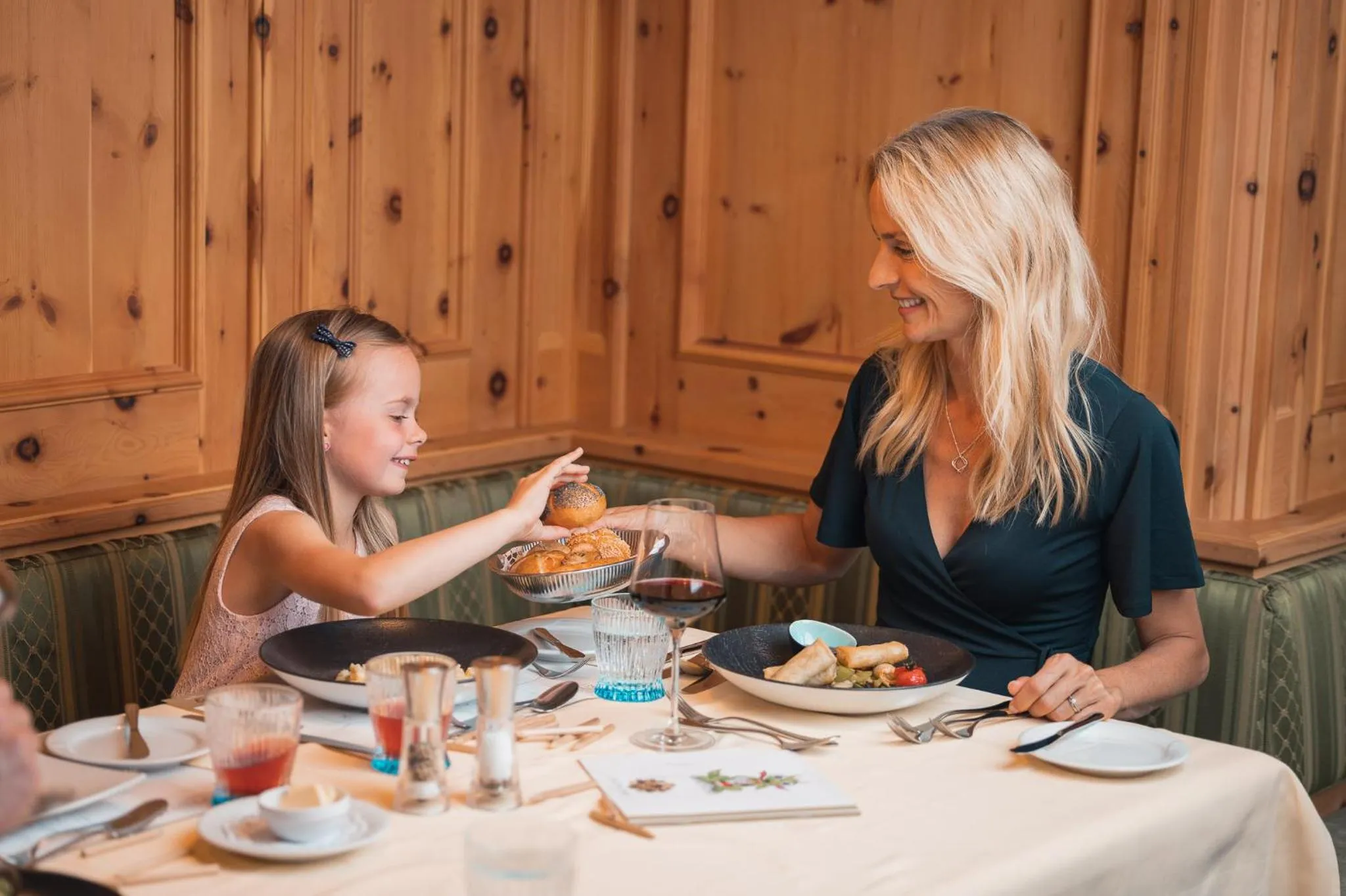 Breakfast in Alpenpark Resort Superior