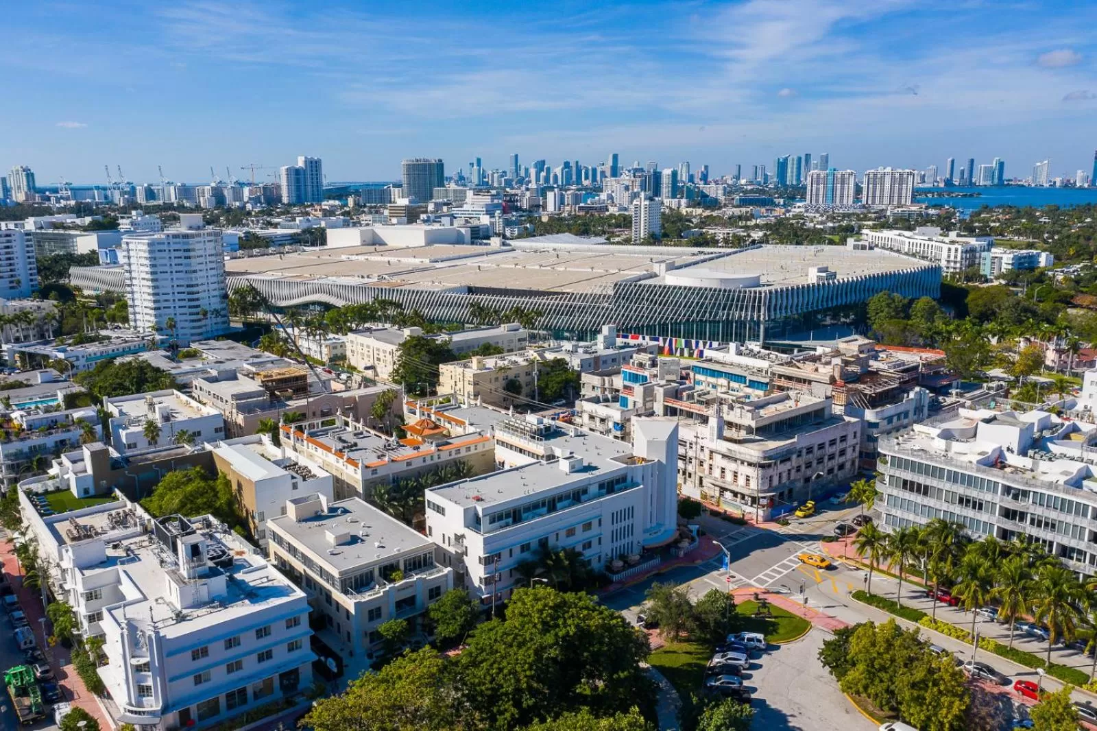 Bird's eye view in The Plymouth South Beach