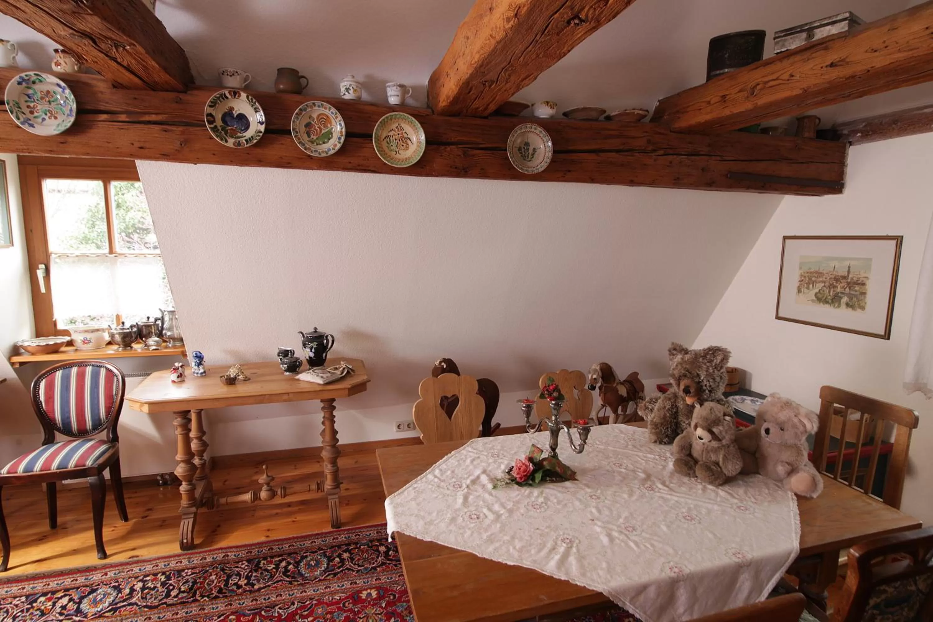 Communal lounge/ TV room in Hotel und Gasthof Ritter St. Georg