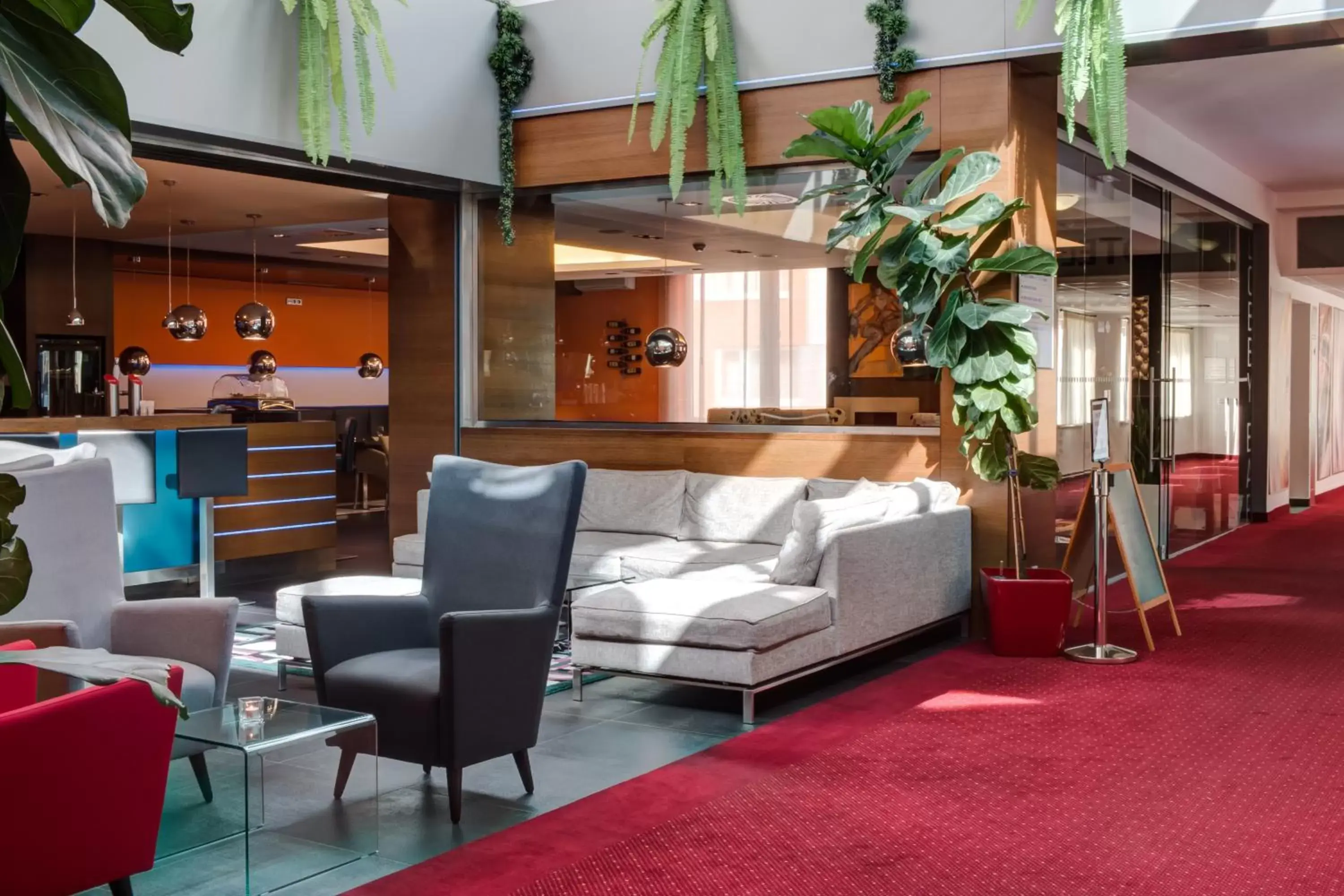 Lounge or bar, Lobby/Reception in Best Western Hotel Vista