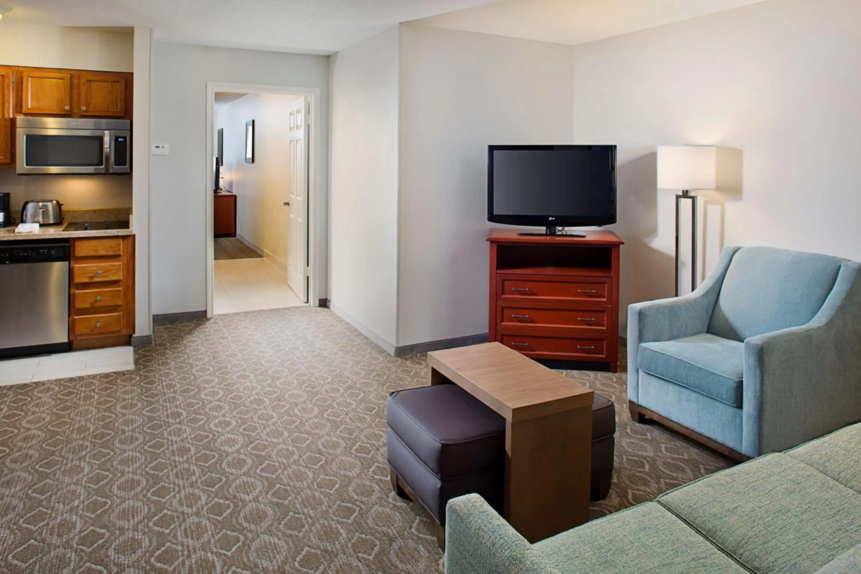 Living room, Seating Area in Homewood Suites by Hilton San Antonio Riverwalk/Downtown