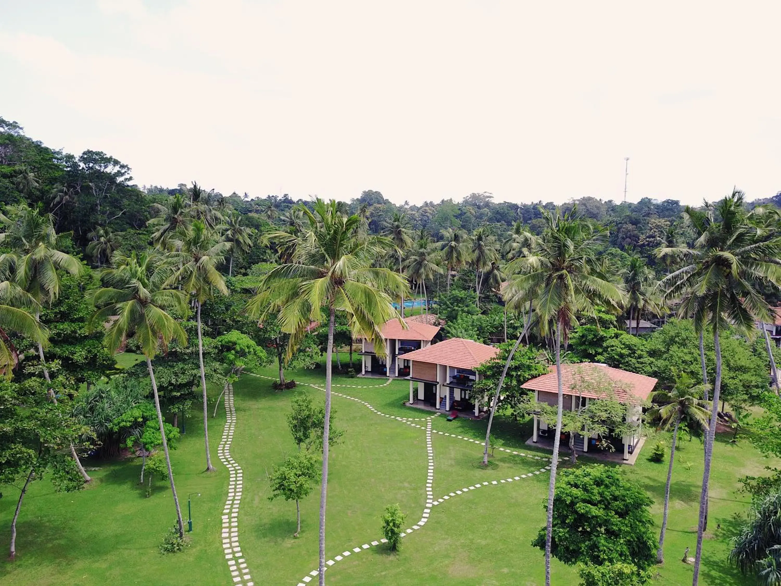 Day, Bird's-eye View in Talalla Retreat