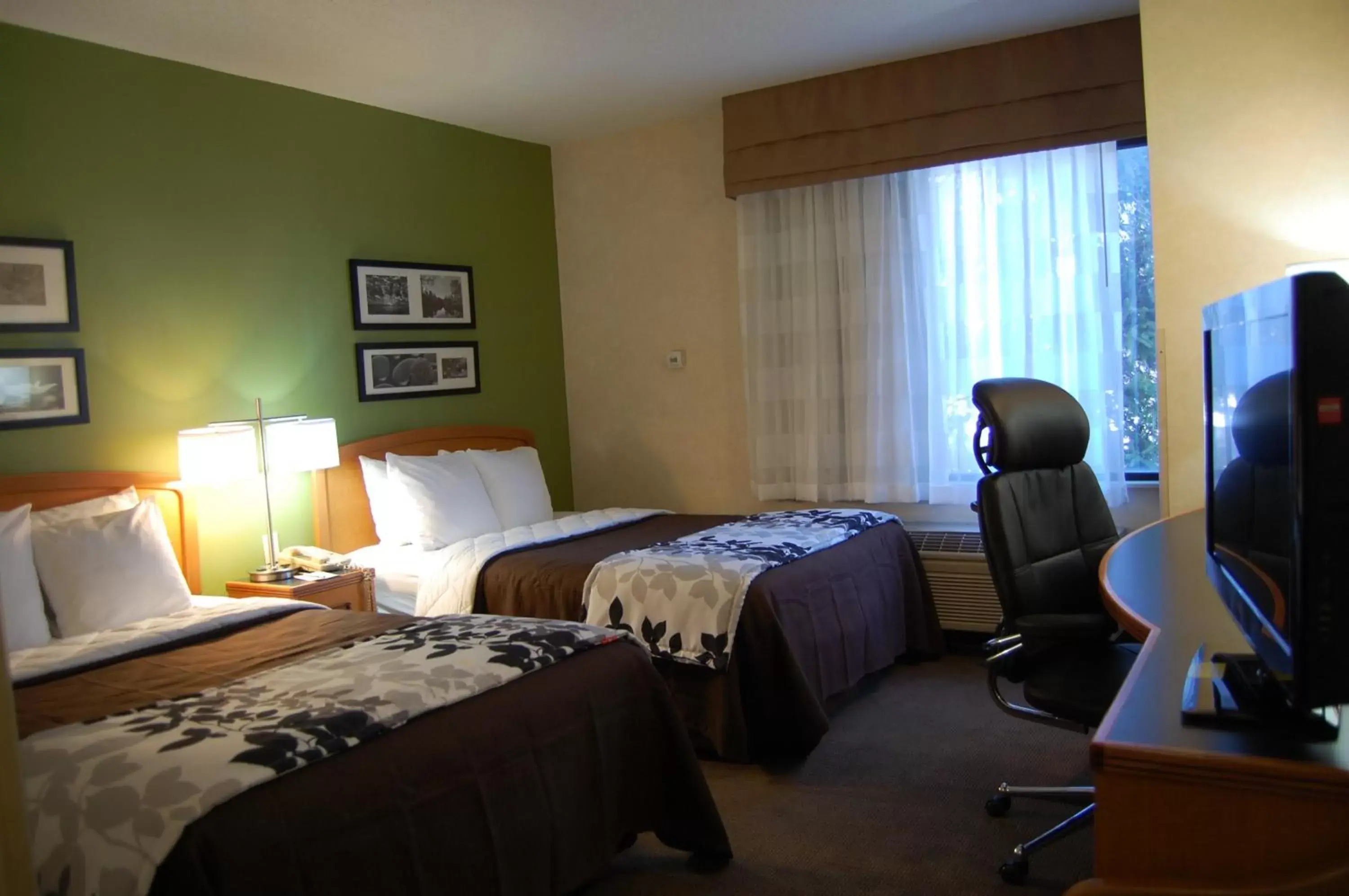Double Room with Two Double Beds - Non-Smoking in Sleep Inn & Suites Bensalem