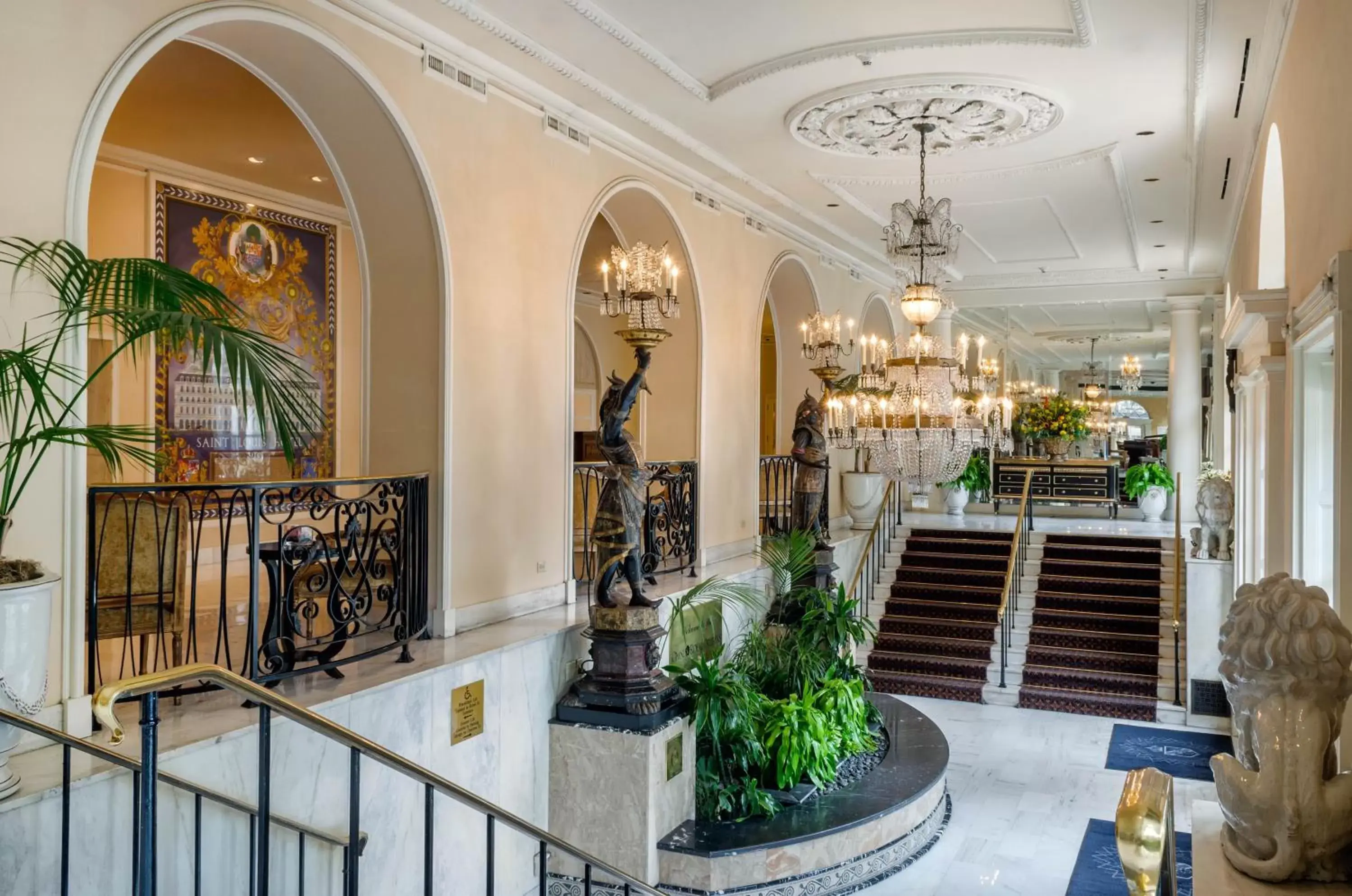 Lobby or reception in Omni Royal Orleans Hotel