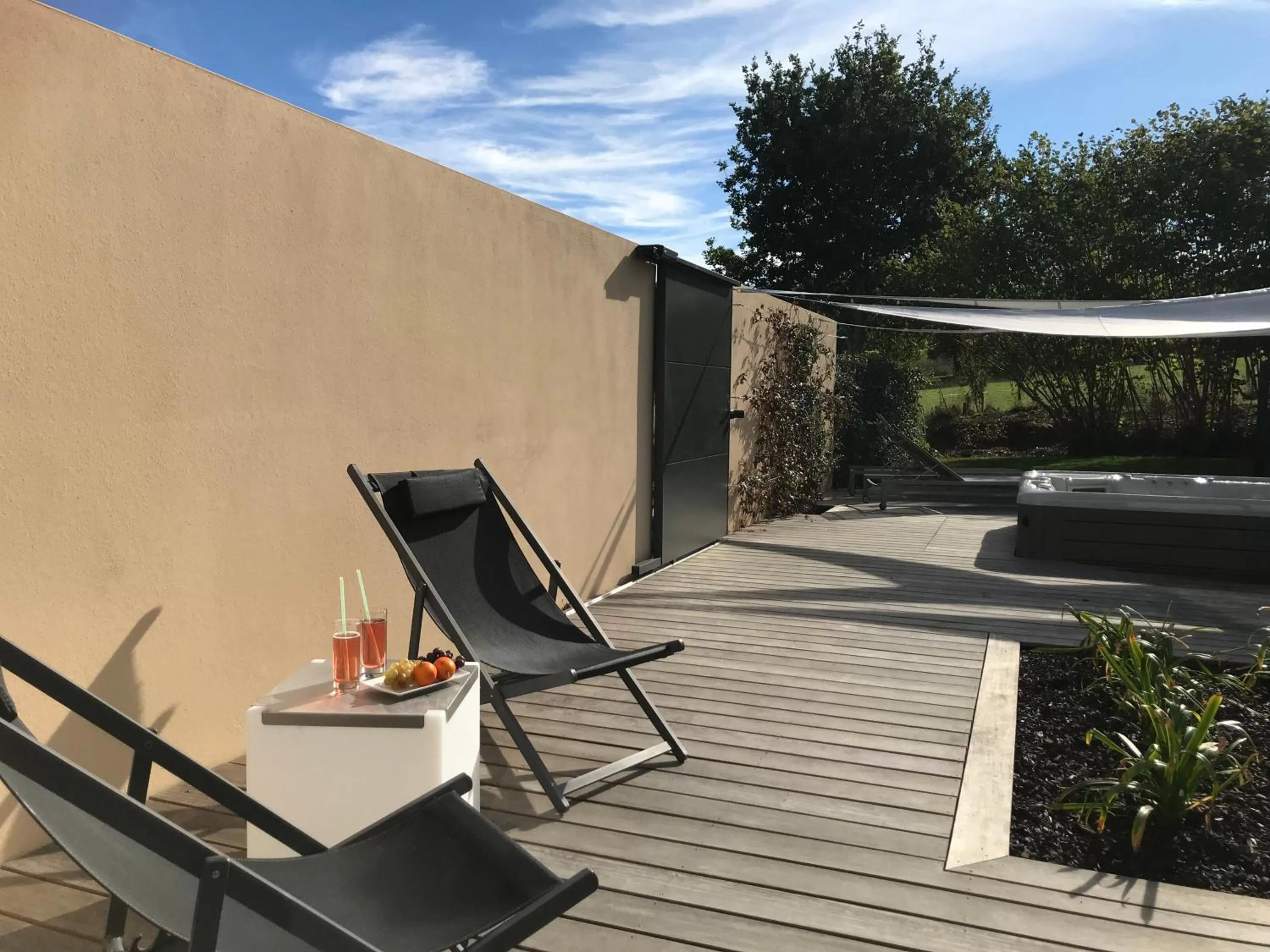 Patio in Un Moment à la Campagne