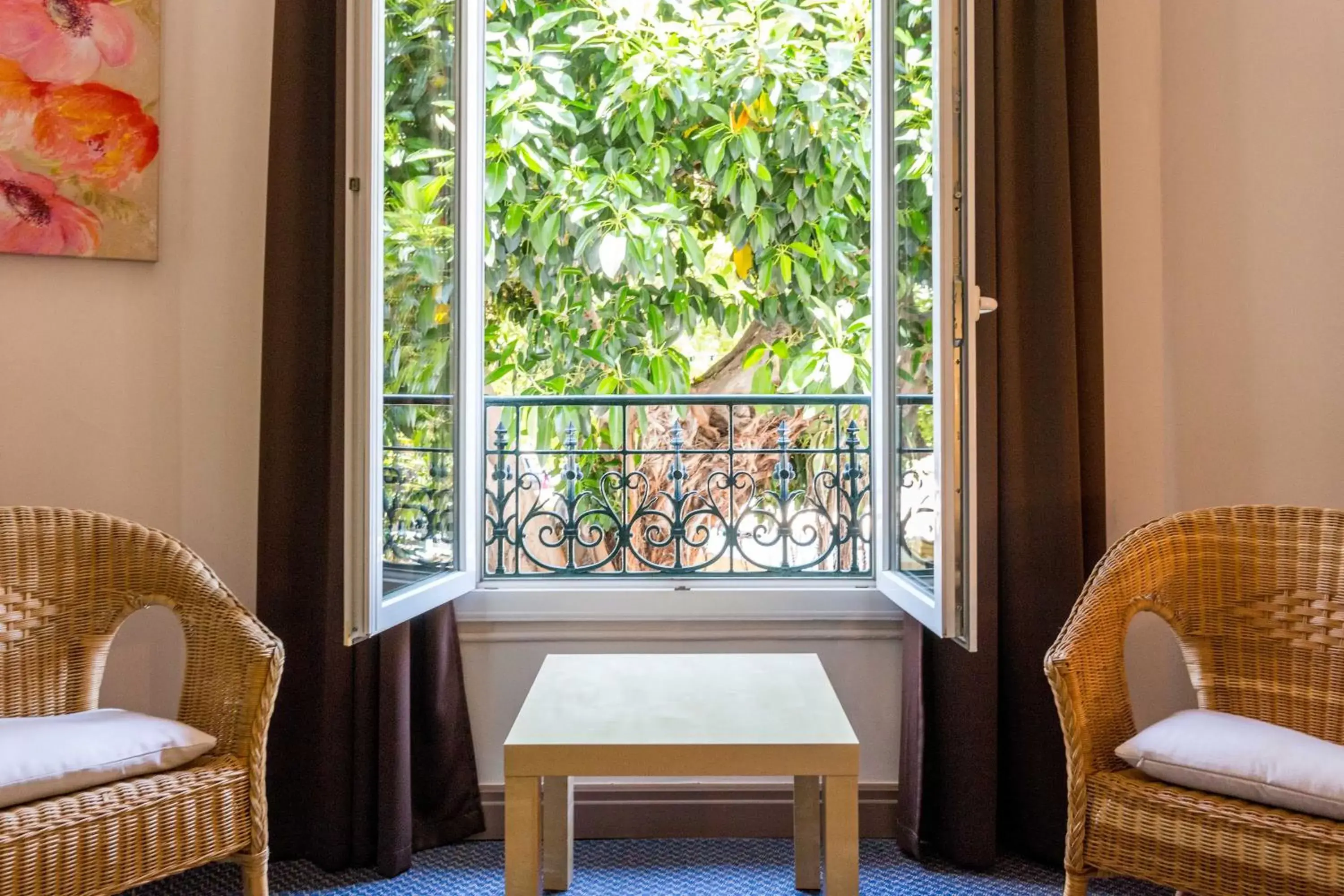 Decorative detail, Seating Area in Hotel Select