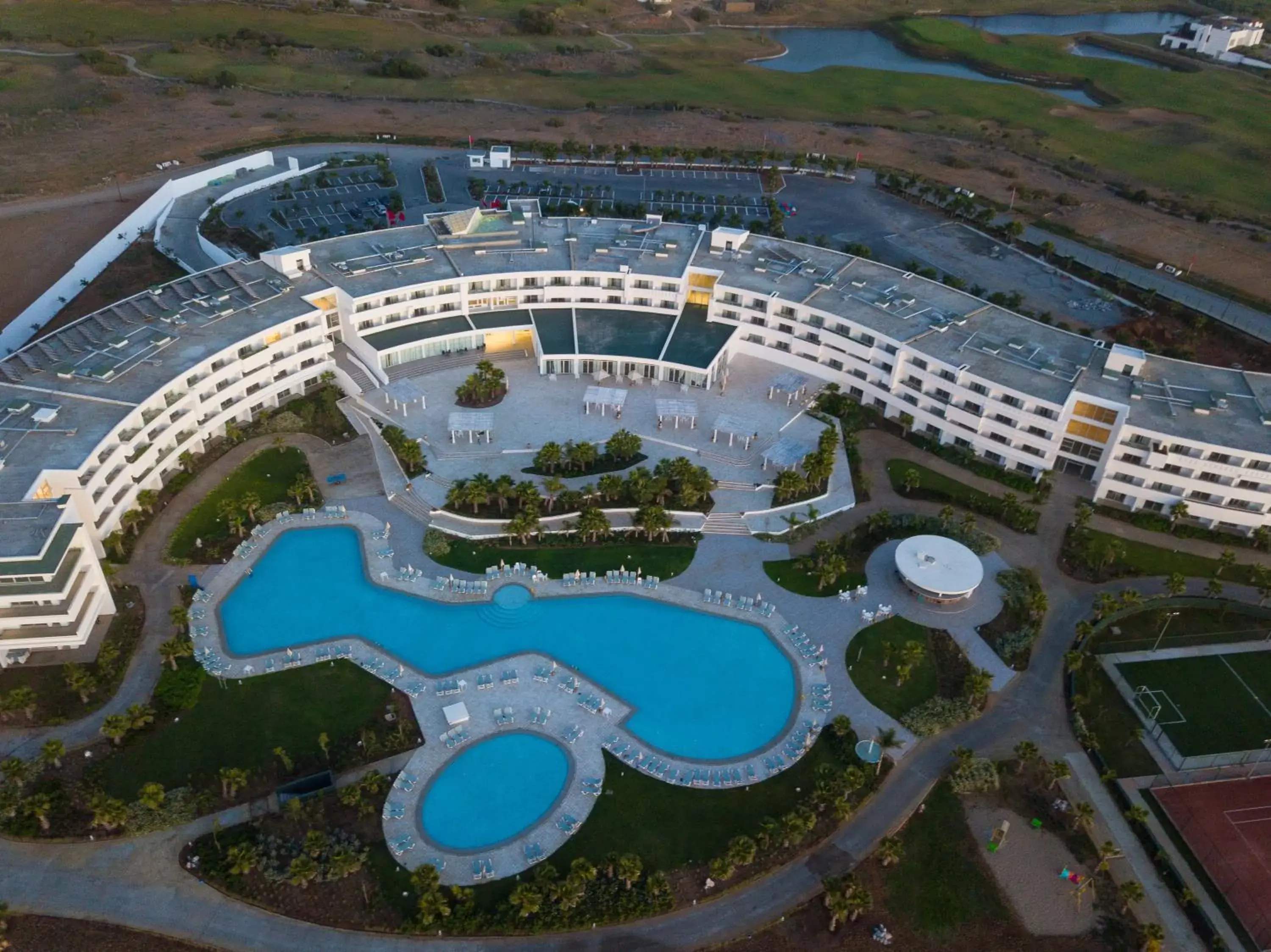 Pool view, Bird's-eye View in Lixus Beach Resort - All In