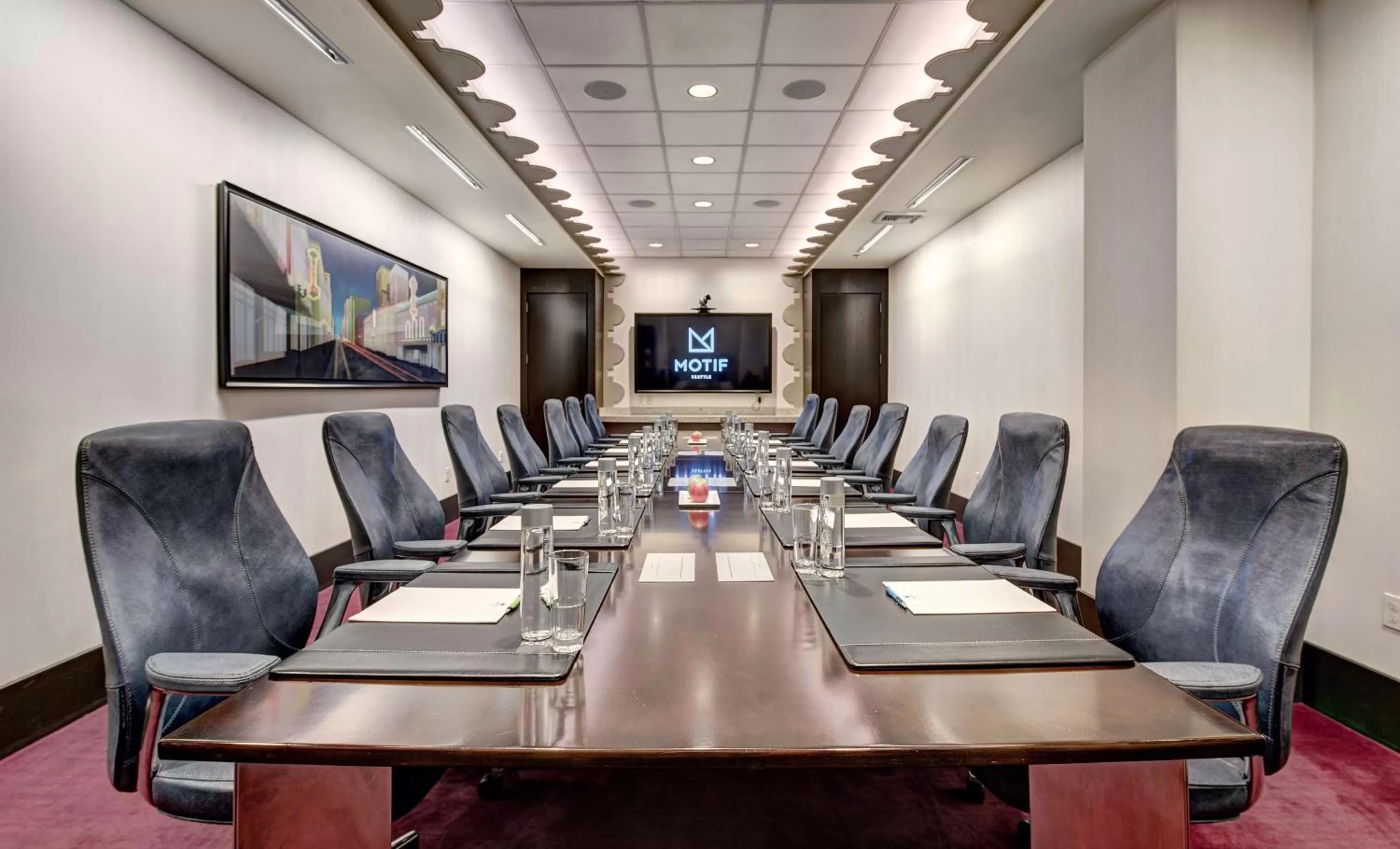 Meeting/conference room in Hilton Motif Seattle