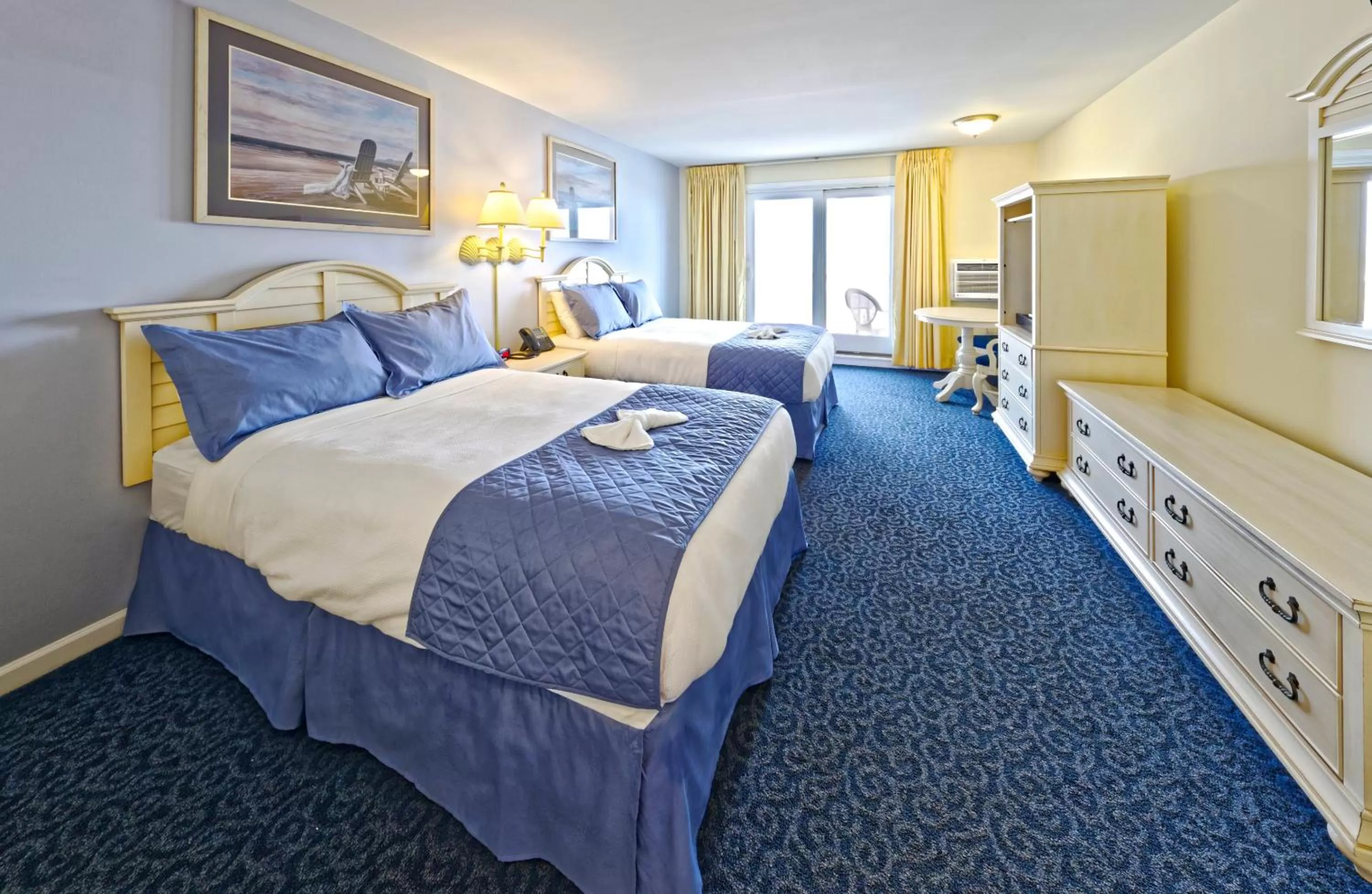 Oceanfront Double Room - First Floor in Drifting Sands Oceanfront Hotel