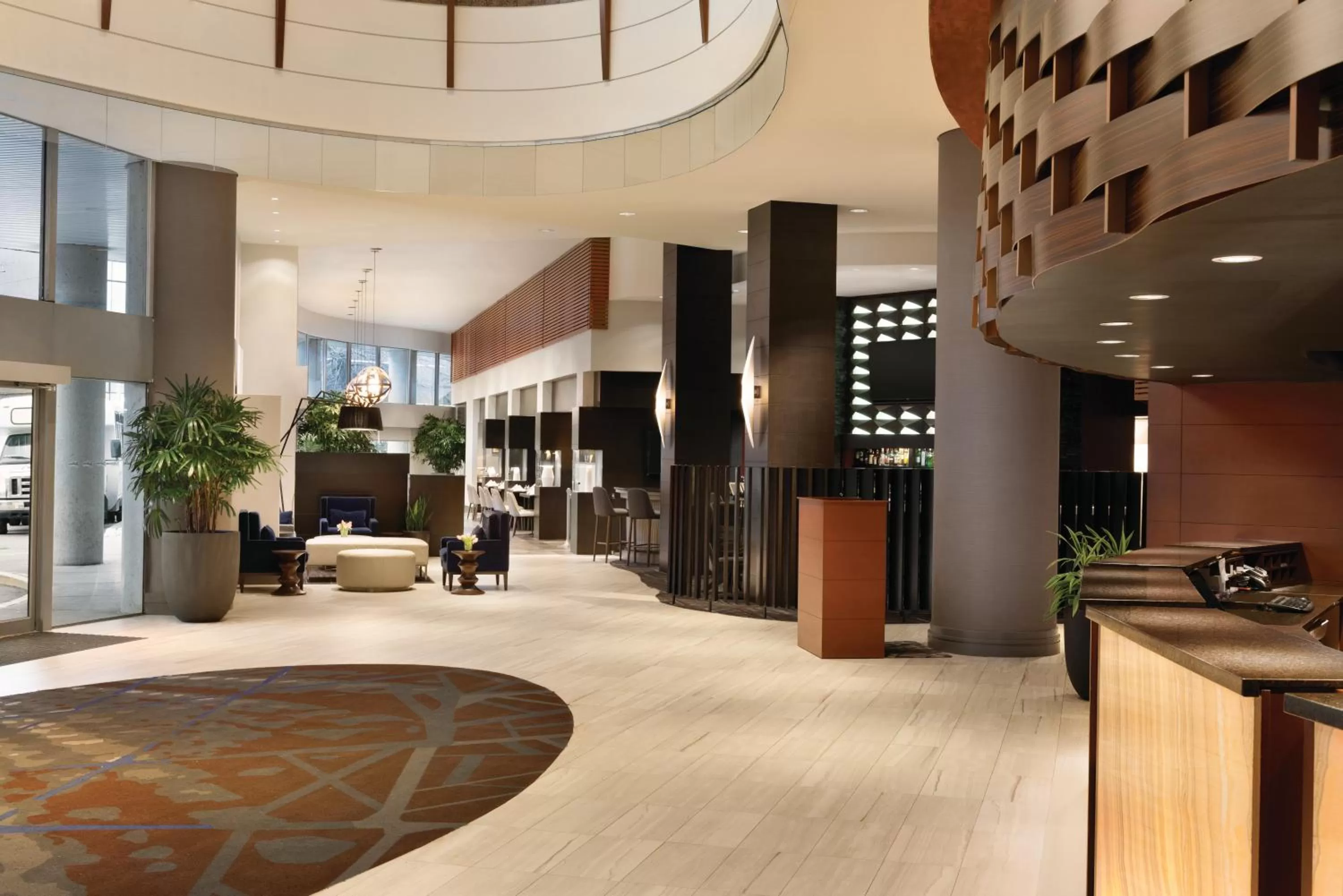 Lobby or reception in Radisson Hotel Vancouver Airport