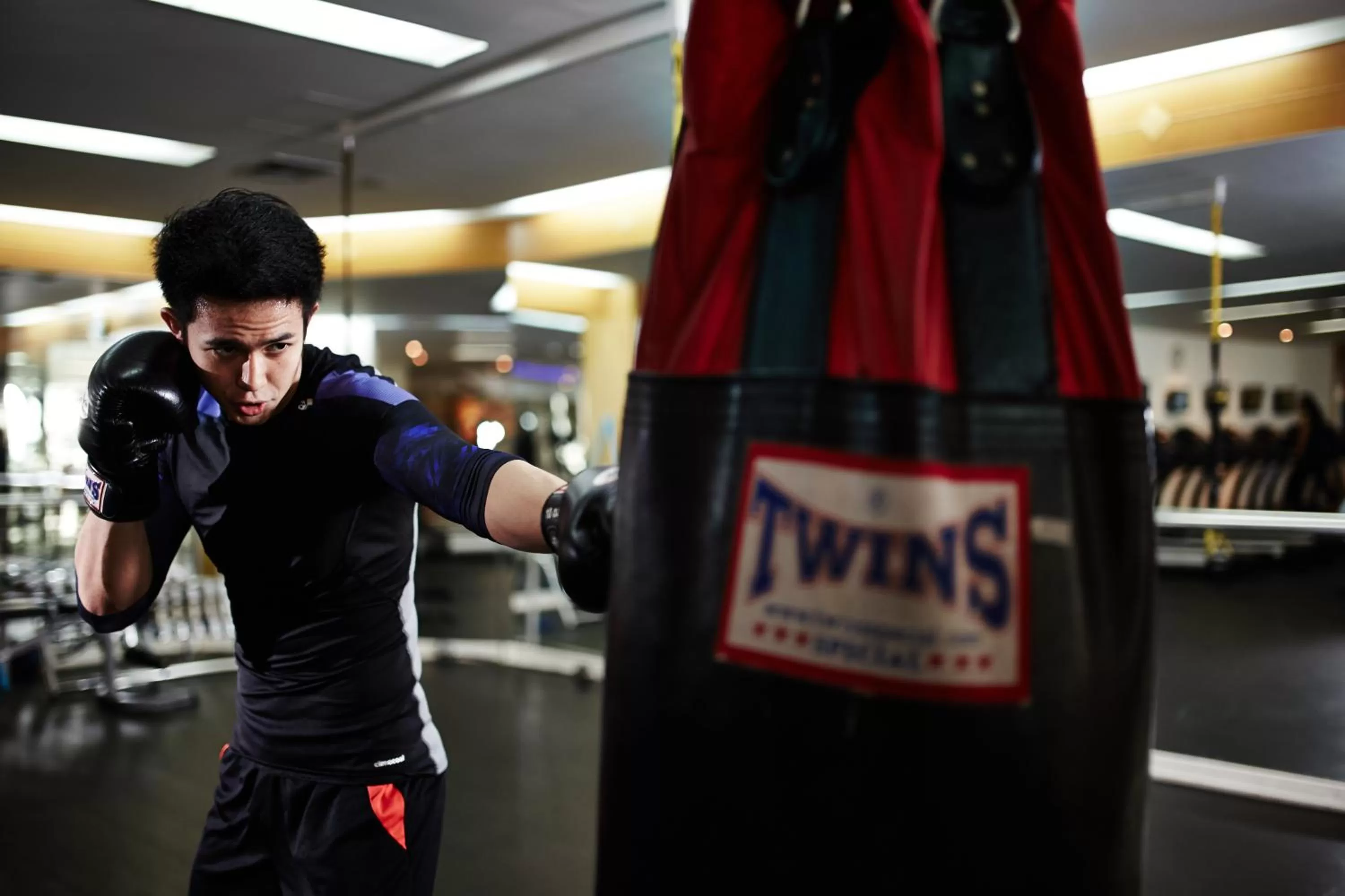 Fitness centre/facilities in Riverine Place Hotel and Residence