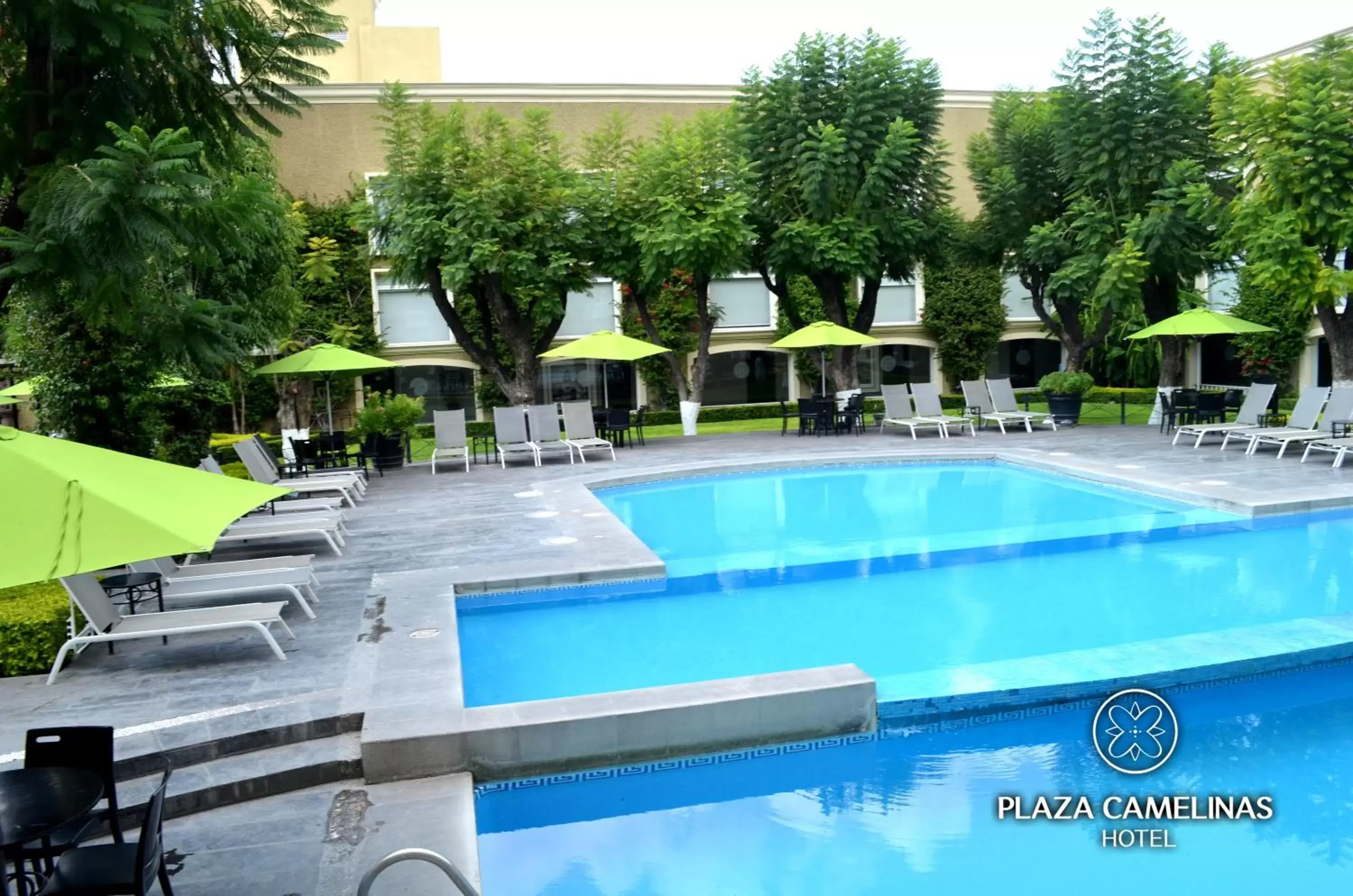 Garden view, Swimming Pool in Plaza Camelinas Hotel