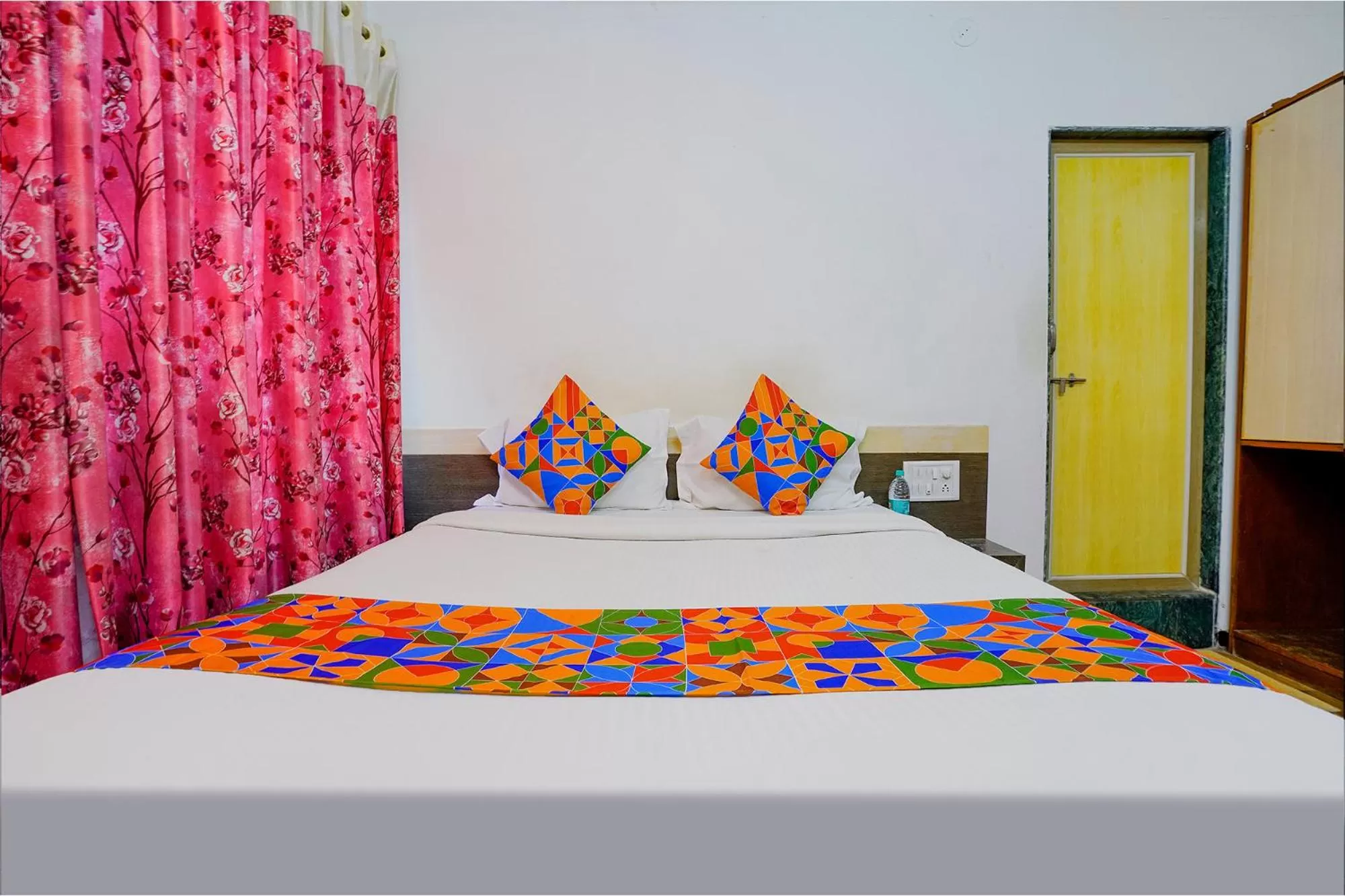 Bed in FabHotel Sai Chatra