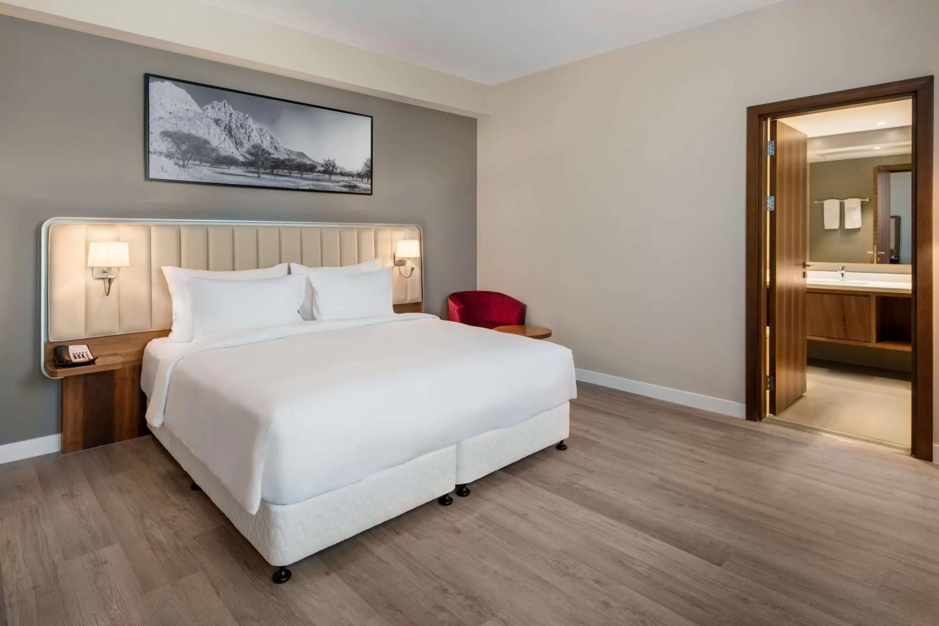 Photo of the whole room, Bed in Radisson Resort Ras Al Khaimah Marjan Island