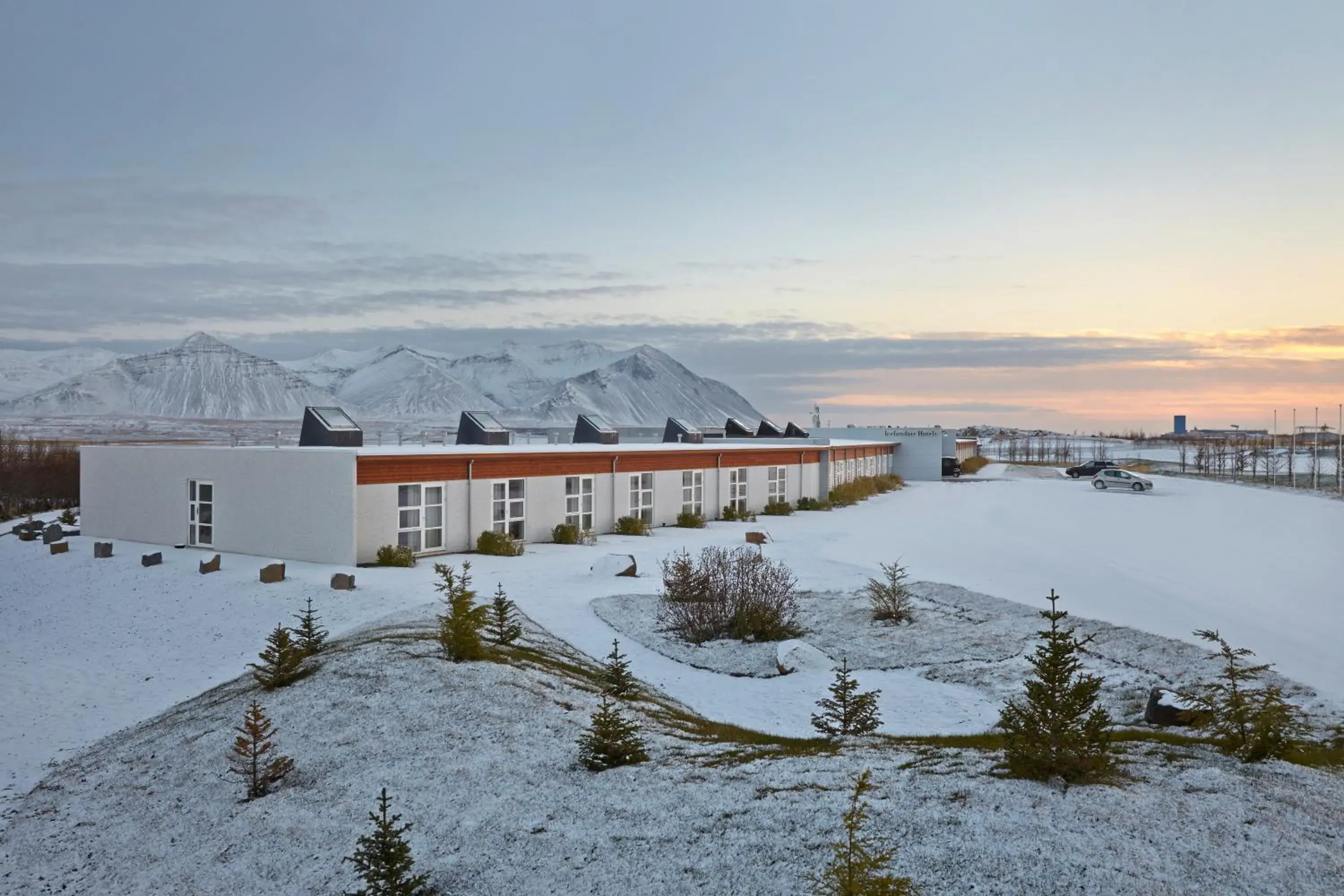 Property building in Hotel Hamar Property building in Hotel Hamar