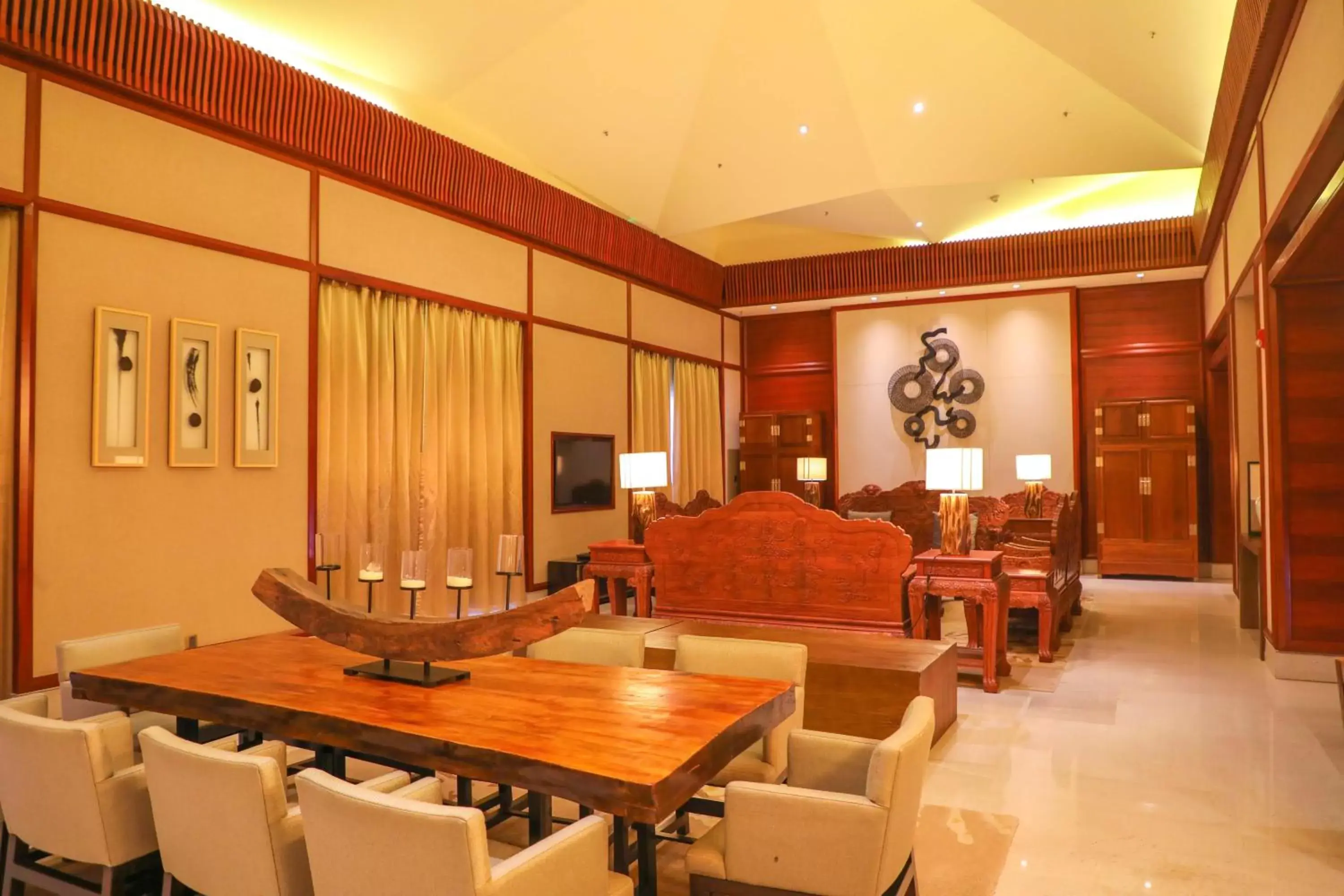 Living room in Haikou Marriott Hotel