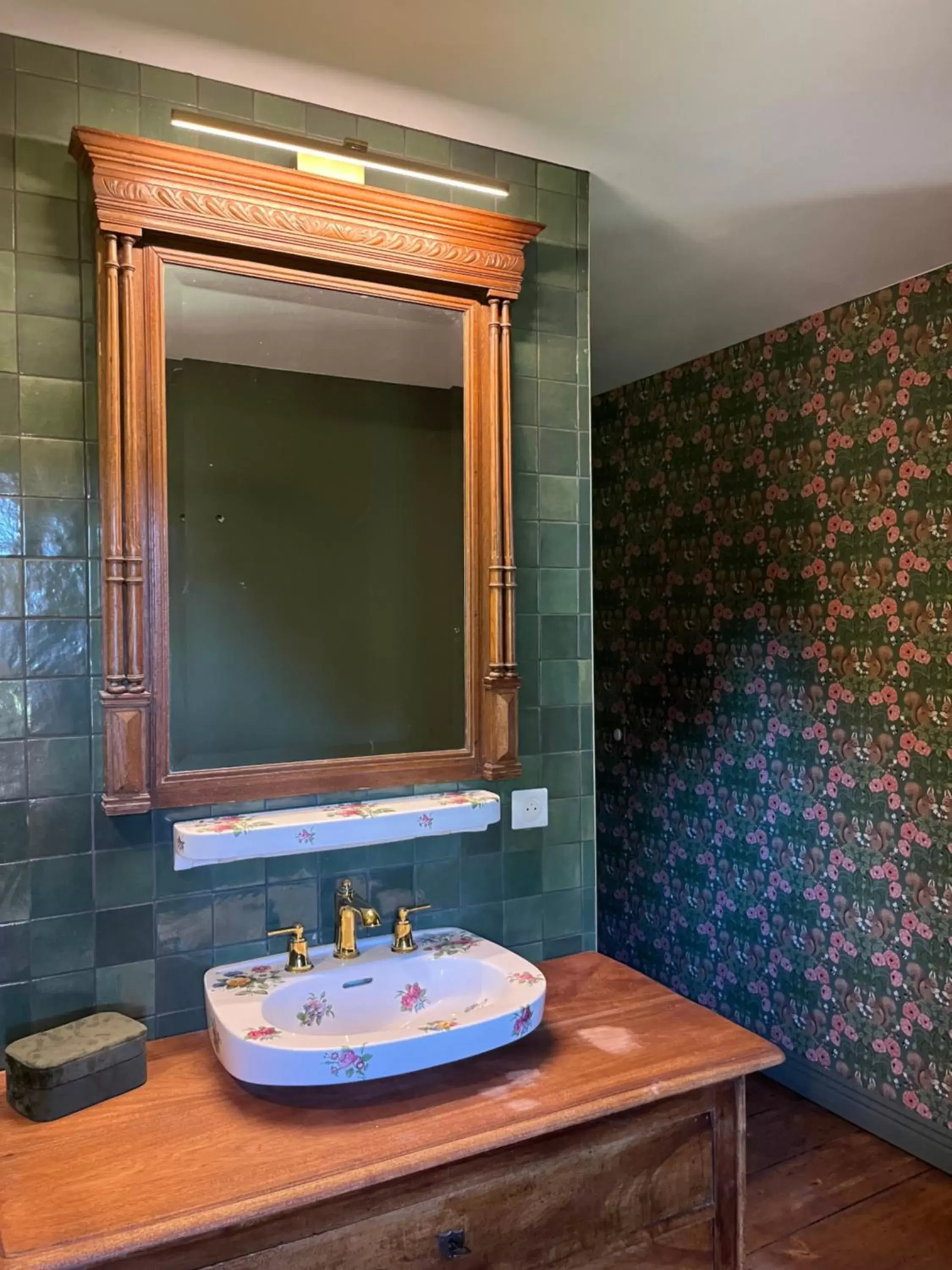 Bathroom in Le Clos Chalmon Chambre d'hôte