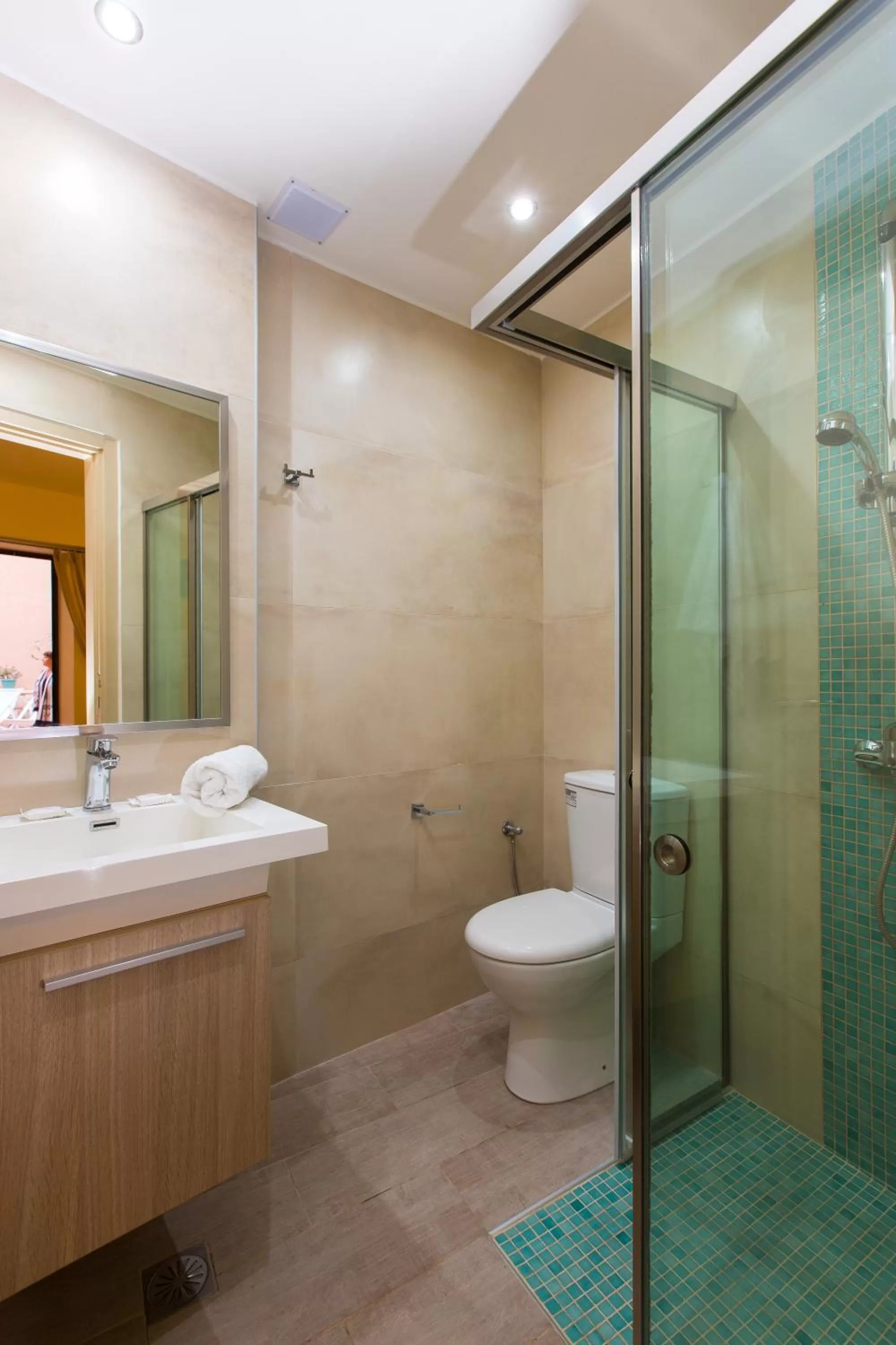 Shower in Hotel Ideon