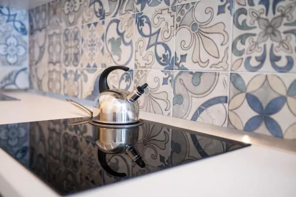 Kitchen or kitchenette in ToviMar Apartments