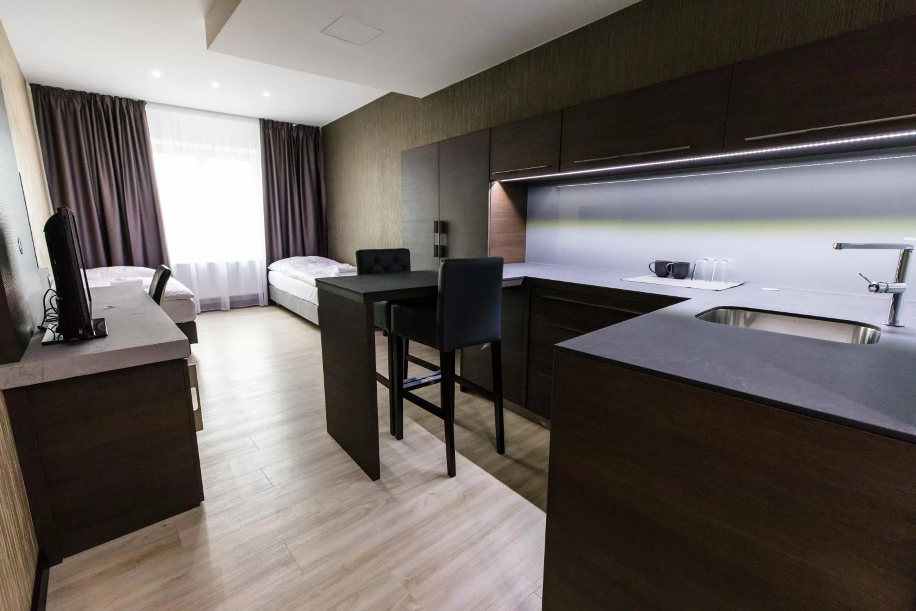 Bed in Hotel U Kostela