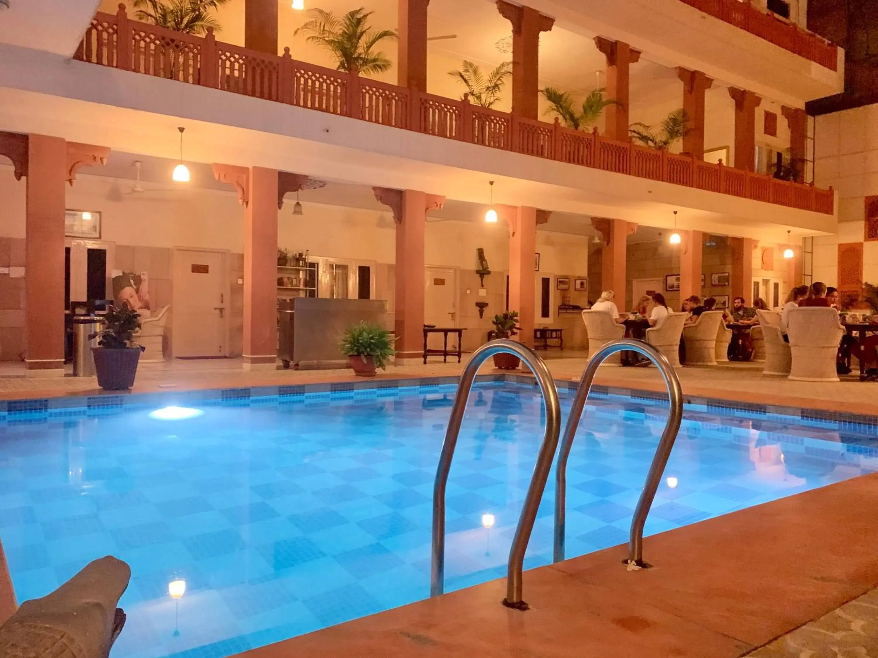 Swimming Pool in Suryaa Villa Jaipur - A Boutique Heritage Haveli