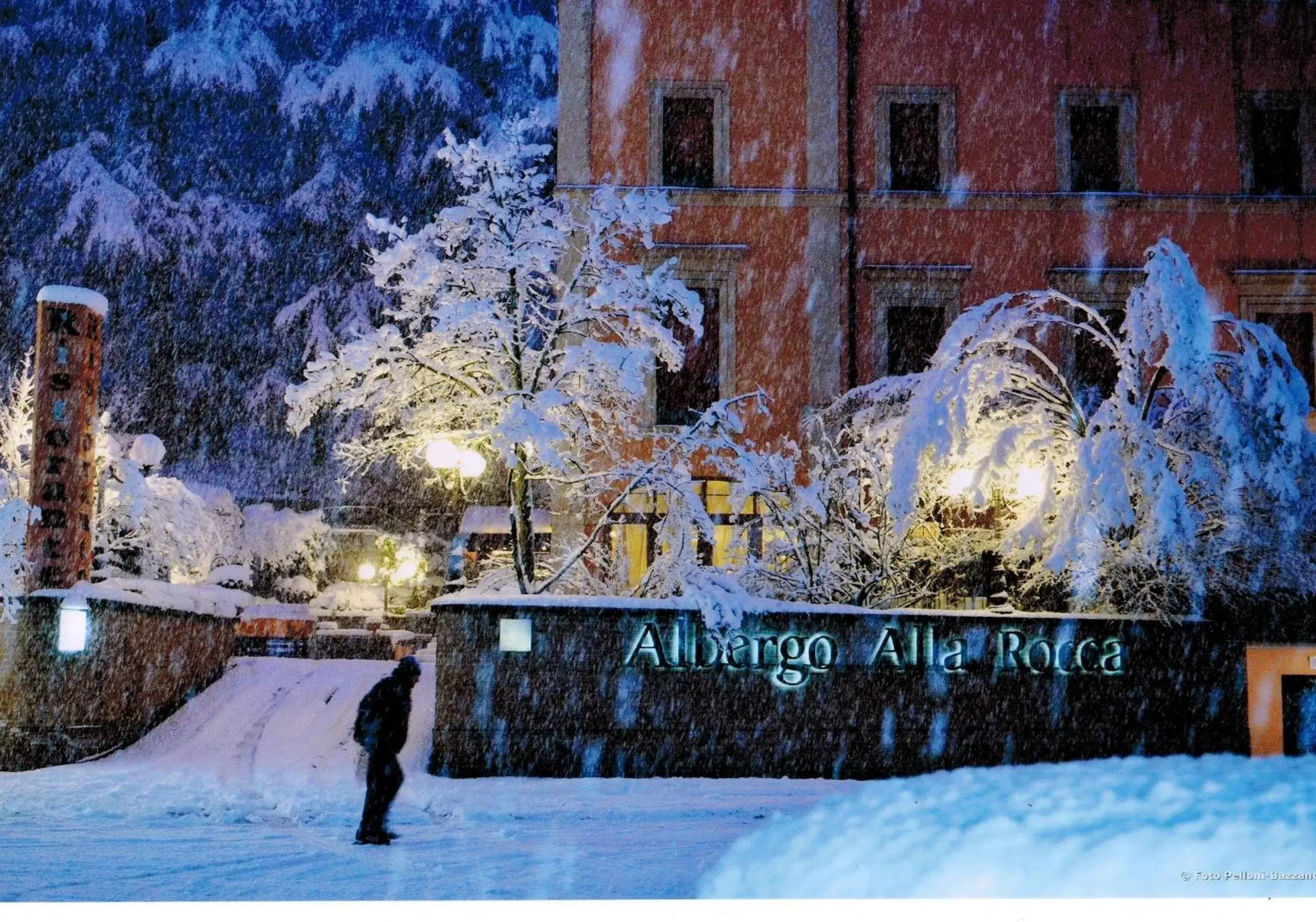 Winter in Alla Rocca Hotel Conference & Restaurant