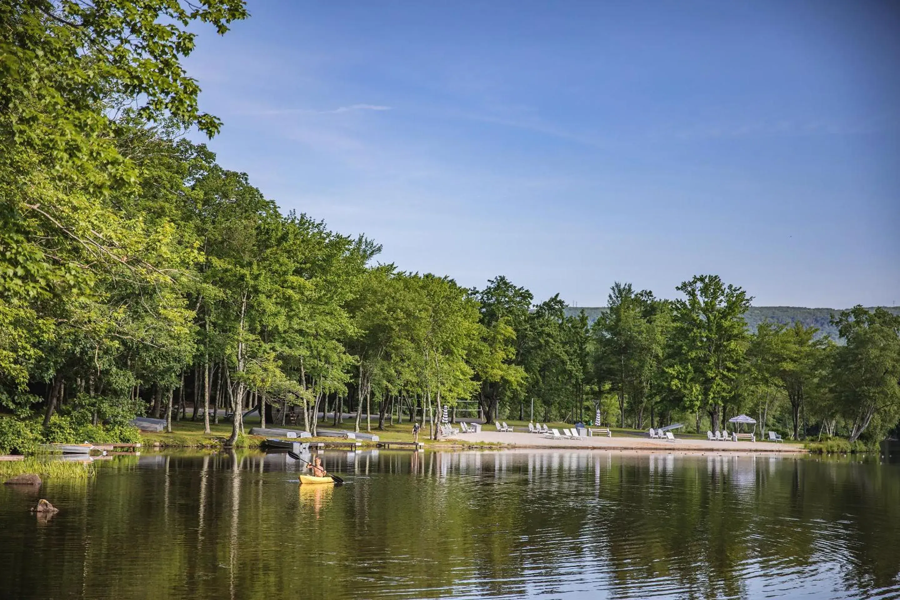 Natural landscape in Mountain Springs Lake Resort