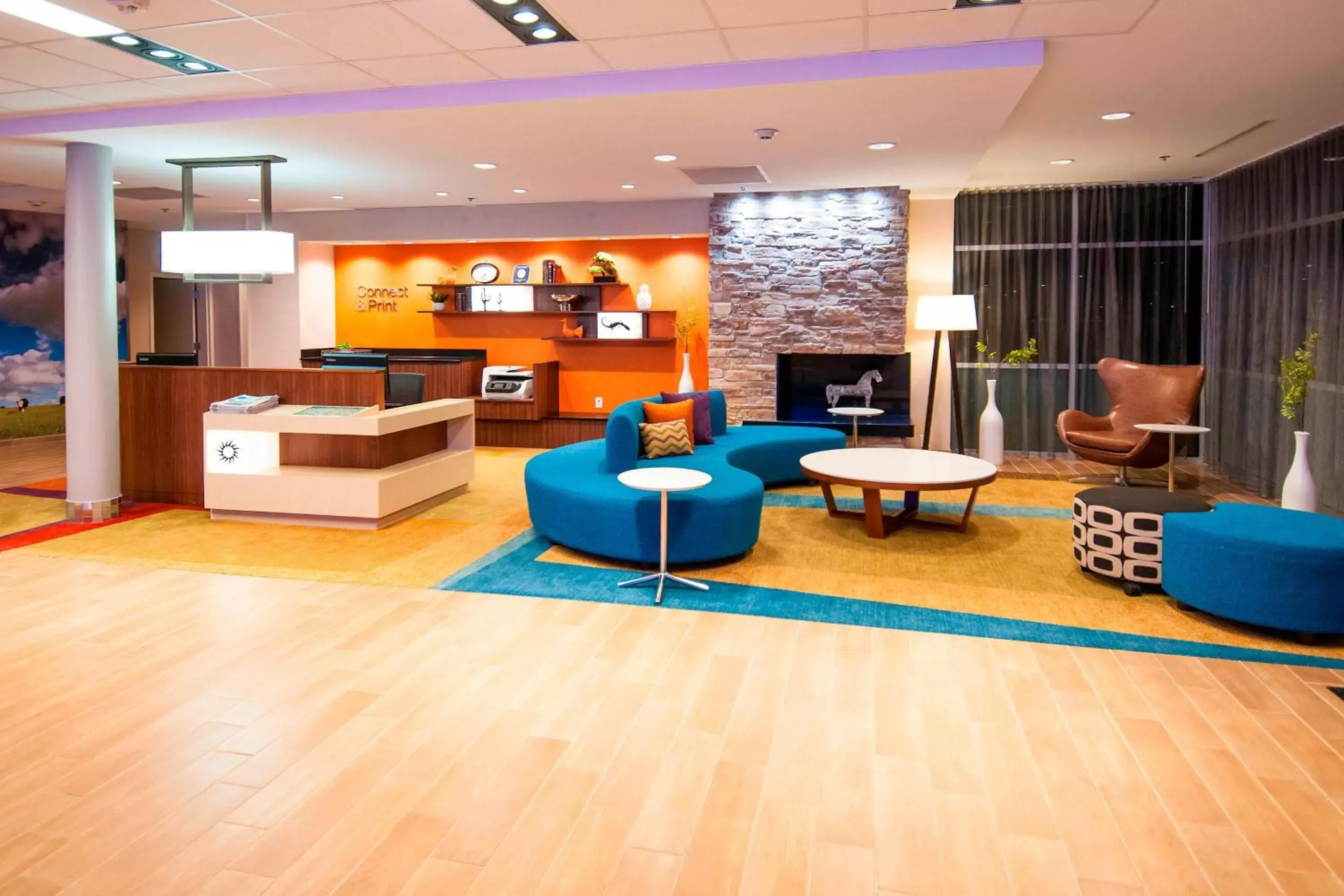 Lobby or reception, Lobby/Reception in Fairfield Inn & Suites by Marriott San Antonio Brooks City Base