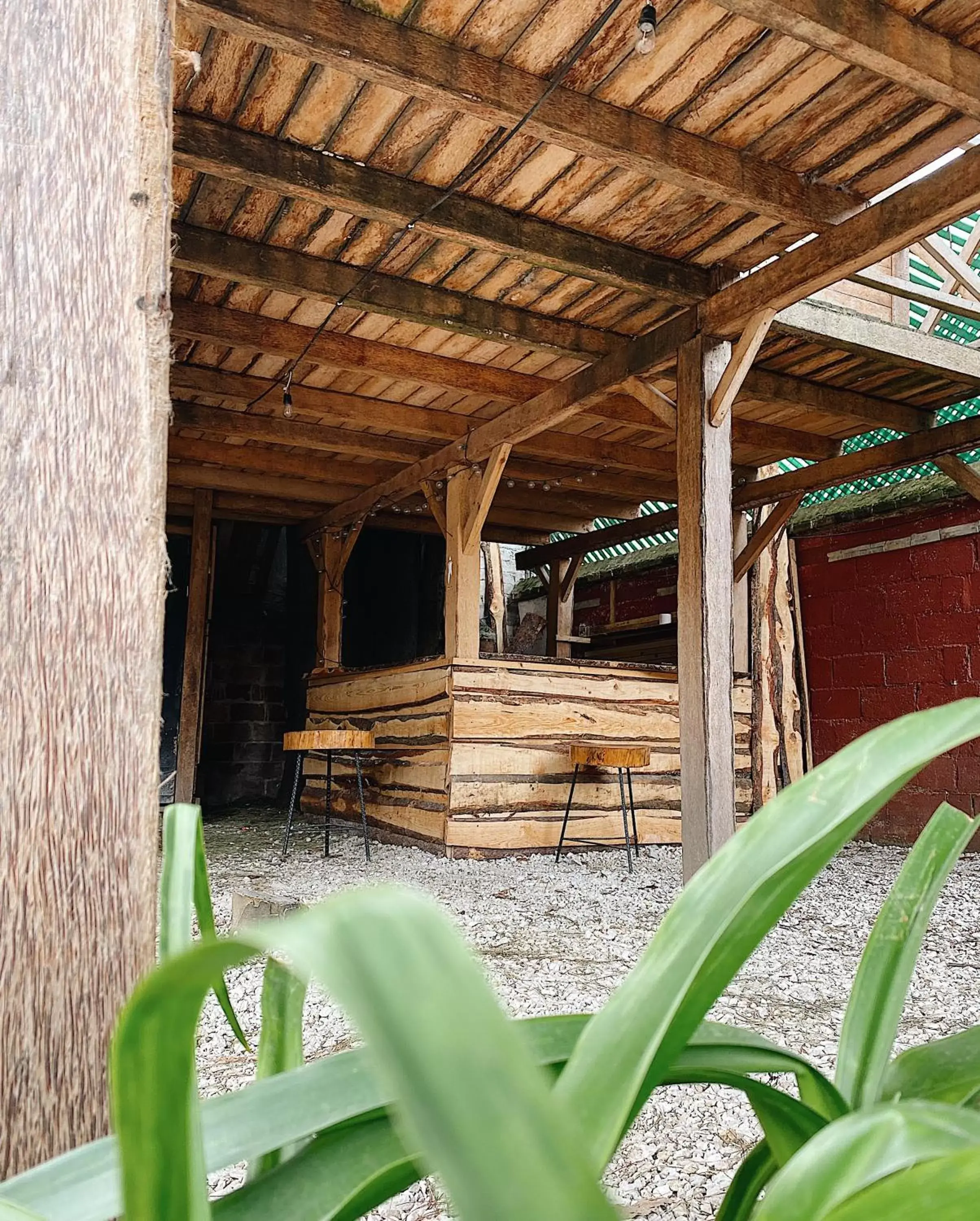 BBQ facilities in Cabañas Campestres El Naranjo